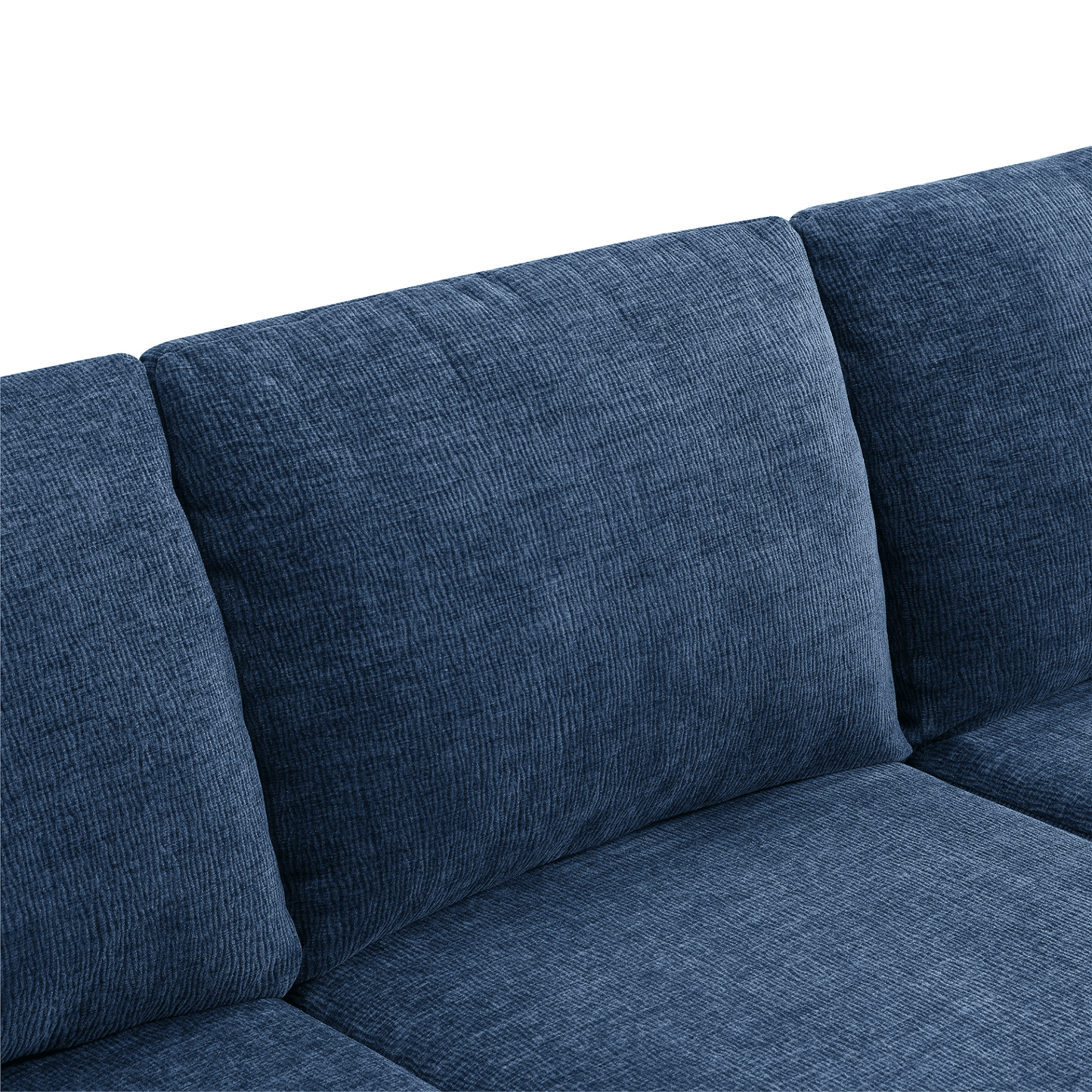 110*72" Modular U Shaped Sectional Sofa - Luxury Chenille Floor Couch Set - CurtisJ Designs