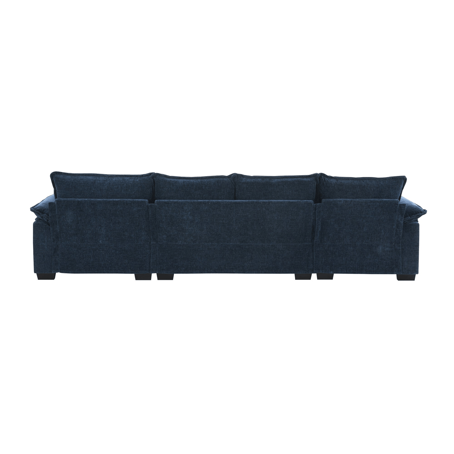 118"x55" Modern L - shaped Chenille Cloud Sofa - 5 - Seater Sleeper Couch with Chaise Lounge - Ideal for Living Room & Apartment - Available in 3 Colors - CurtisJ Designs