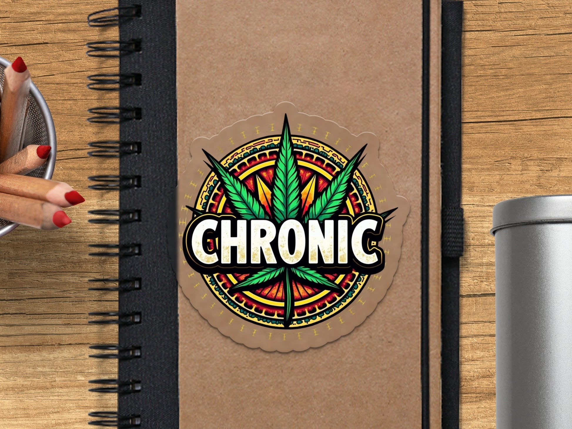 Chronic Sticker - CurtisJ Designs