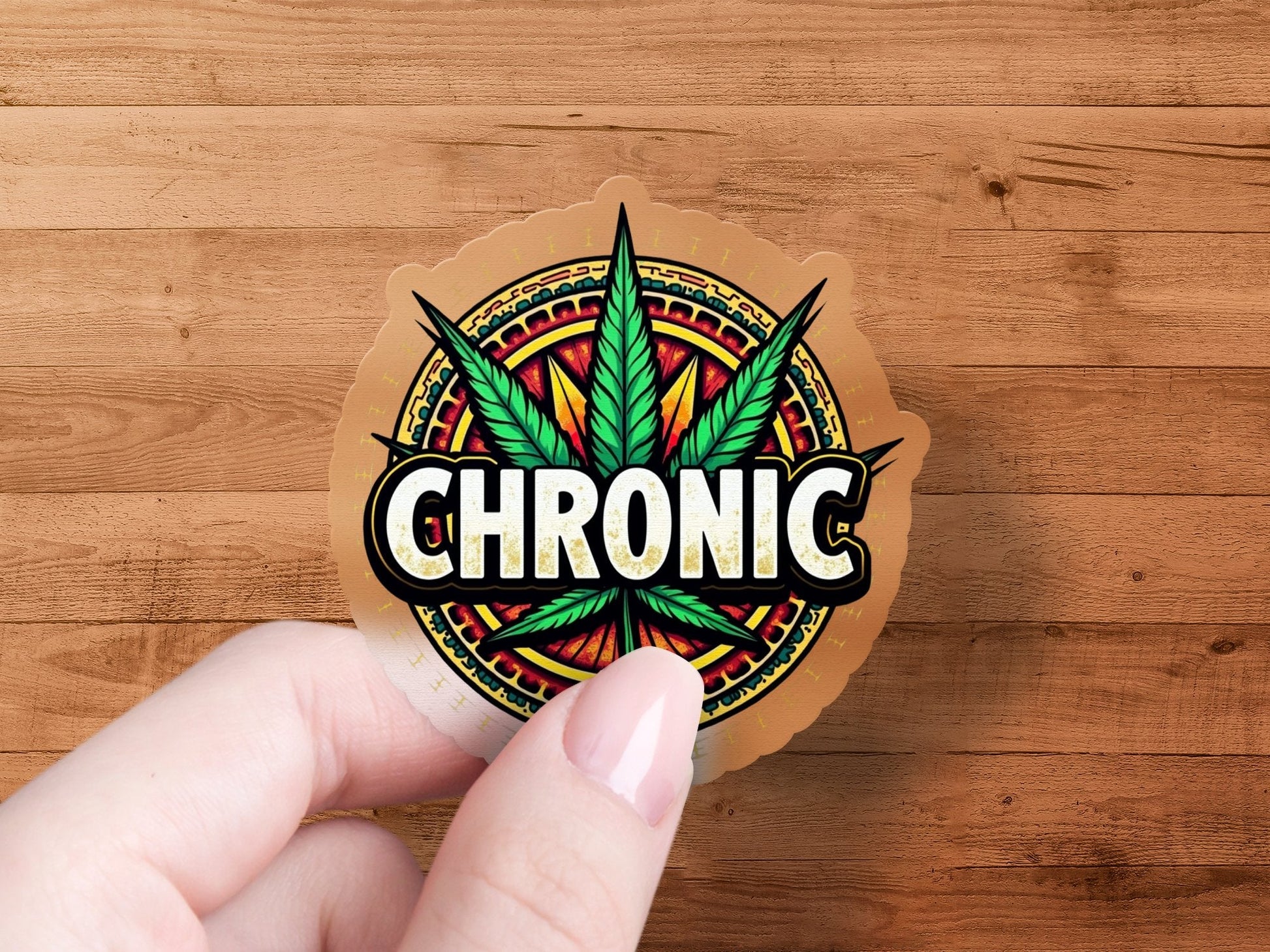 Chronic Sticker - CurtisJ Designs