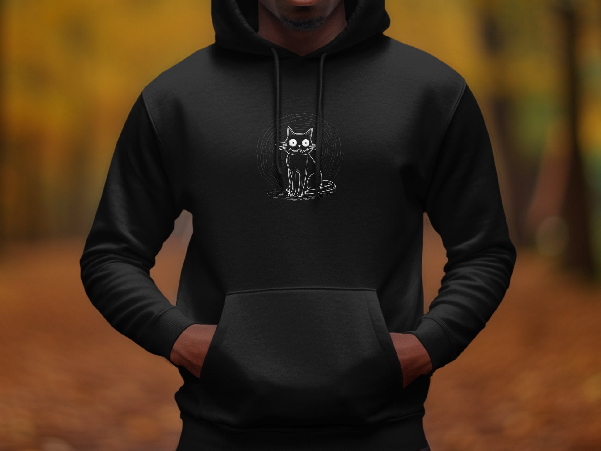 Crazy Kitty Hoodie - CurtisJ Designs