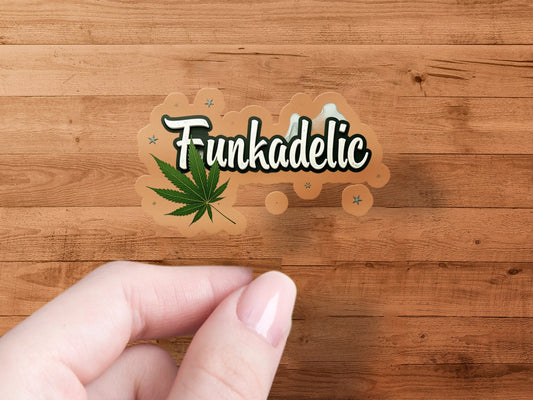 Funkadelic Decorative Green Leaf Theme Stickers - CurtisJ Designs