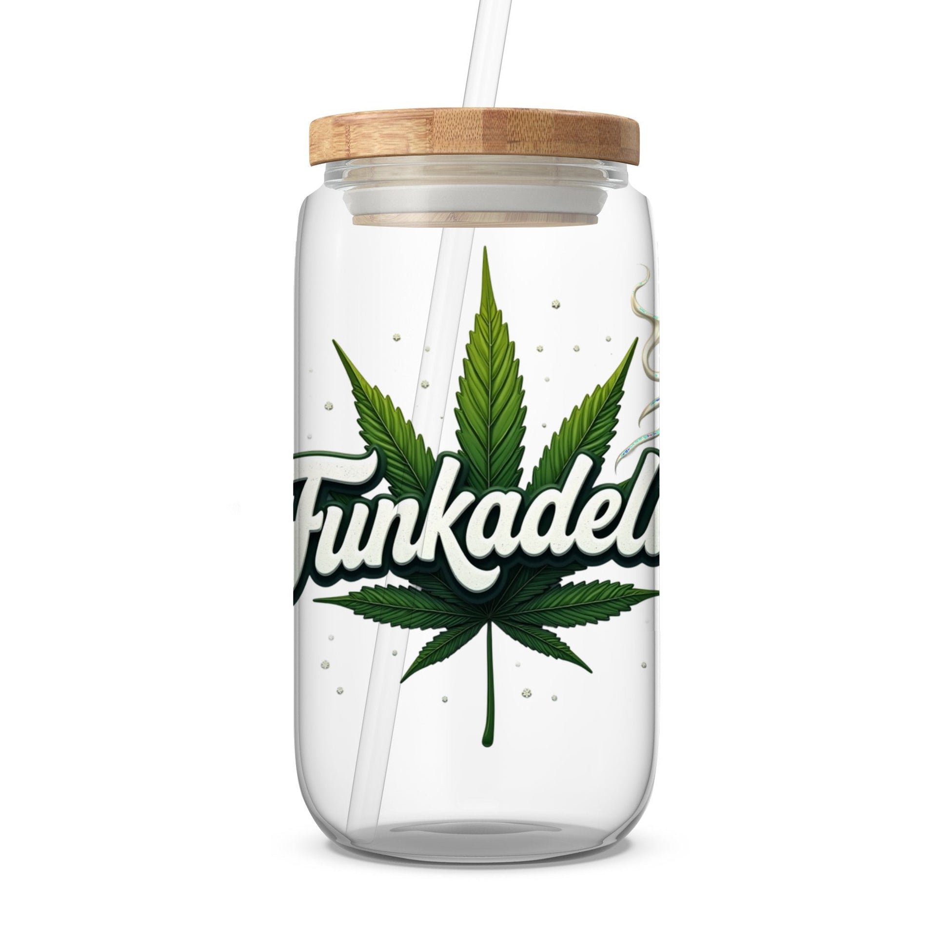 Funkadelic Graphic Cannabis Leaf Design Tumblers - CurtisJ Designs