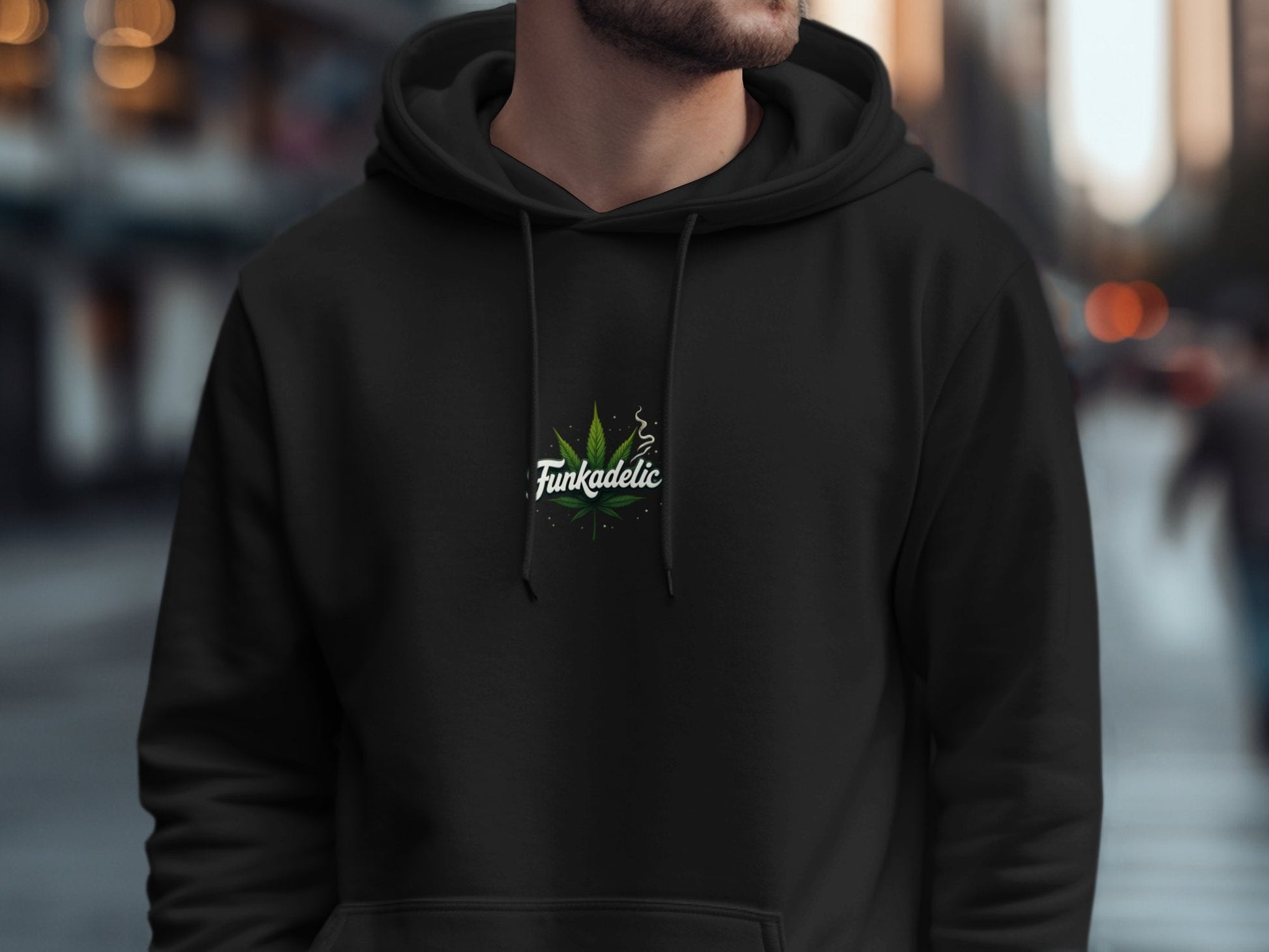 Funkadelic Leaf Hoodie - CurtisJ Designs