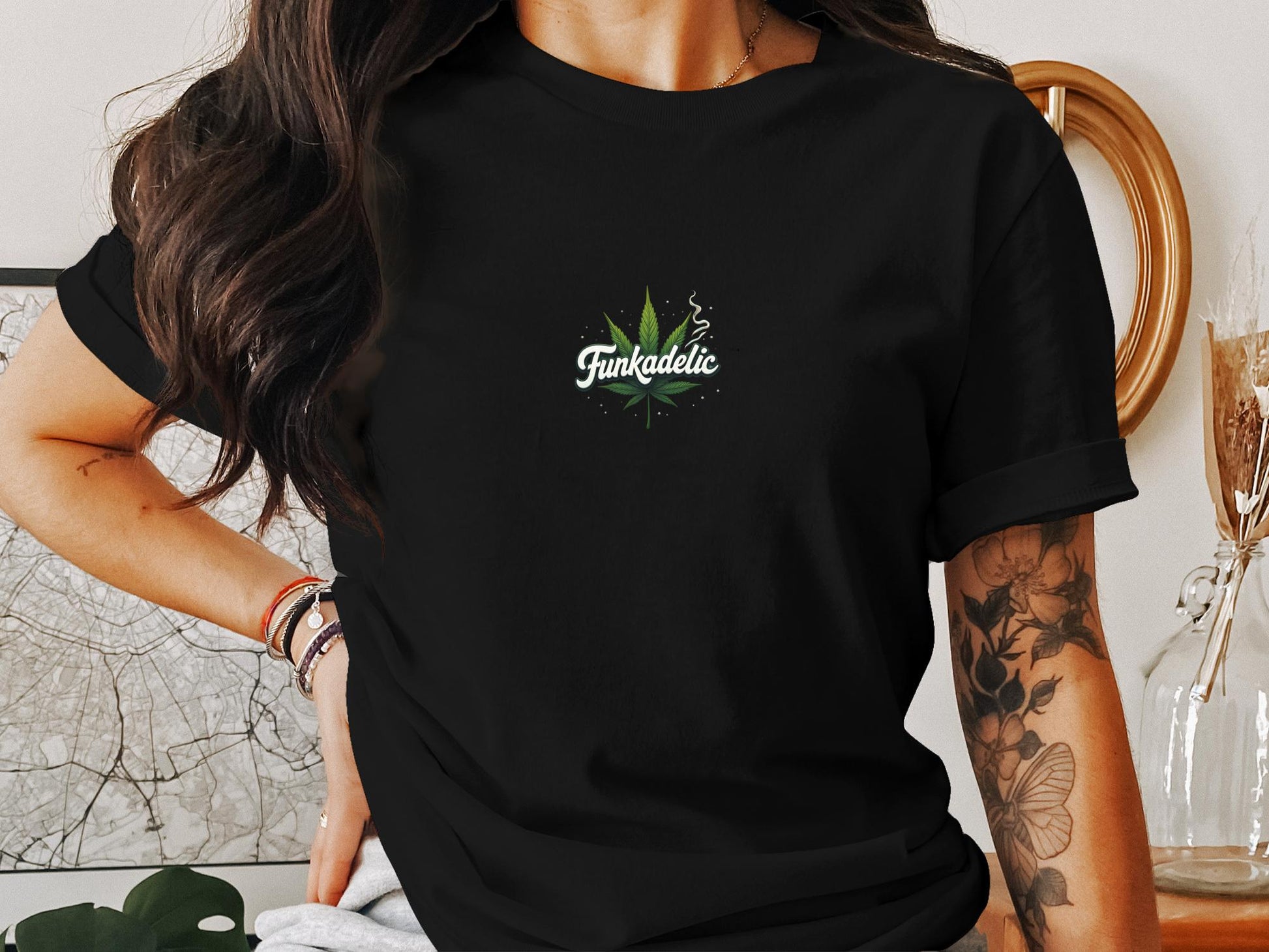 Funkadelic Leaf T-Shirt - CurtisJ Designs