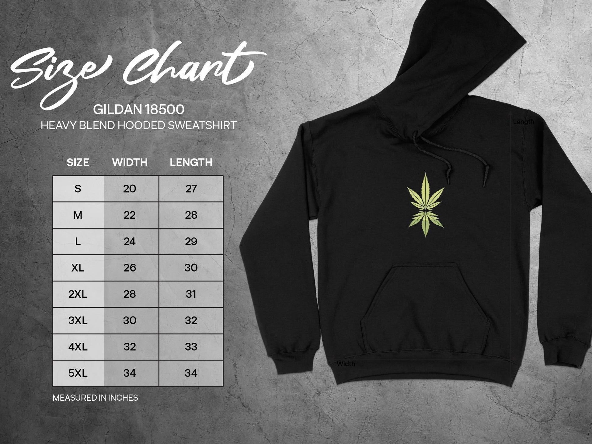 Leaf Reflection Hoodie - CurtisJ Designs