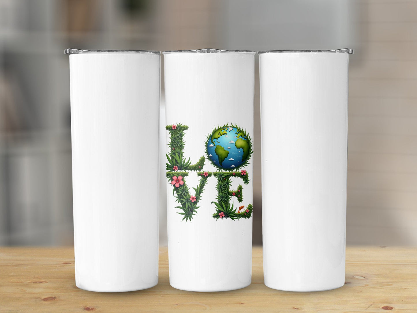 Love Earth Tumbler - CurtisJ Designs