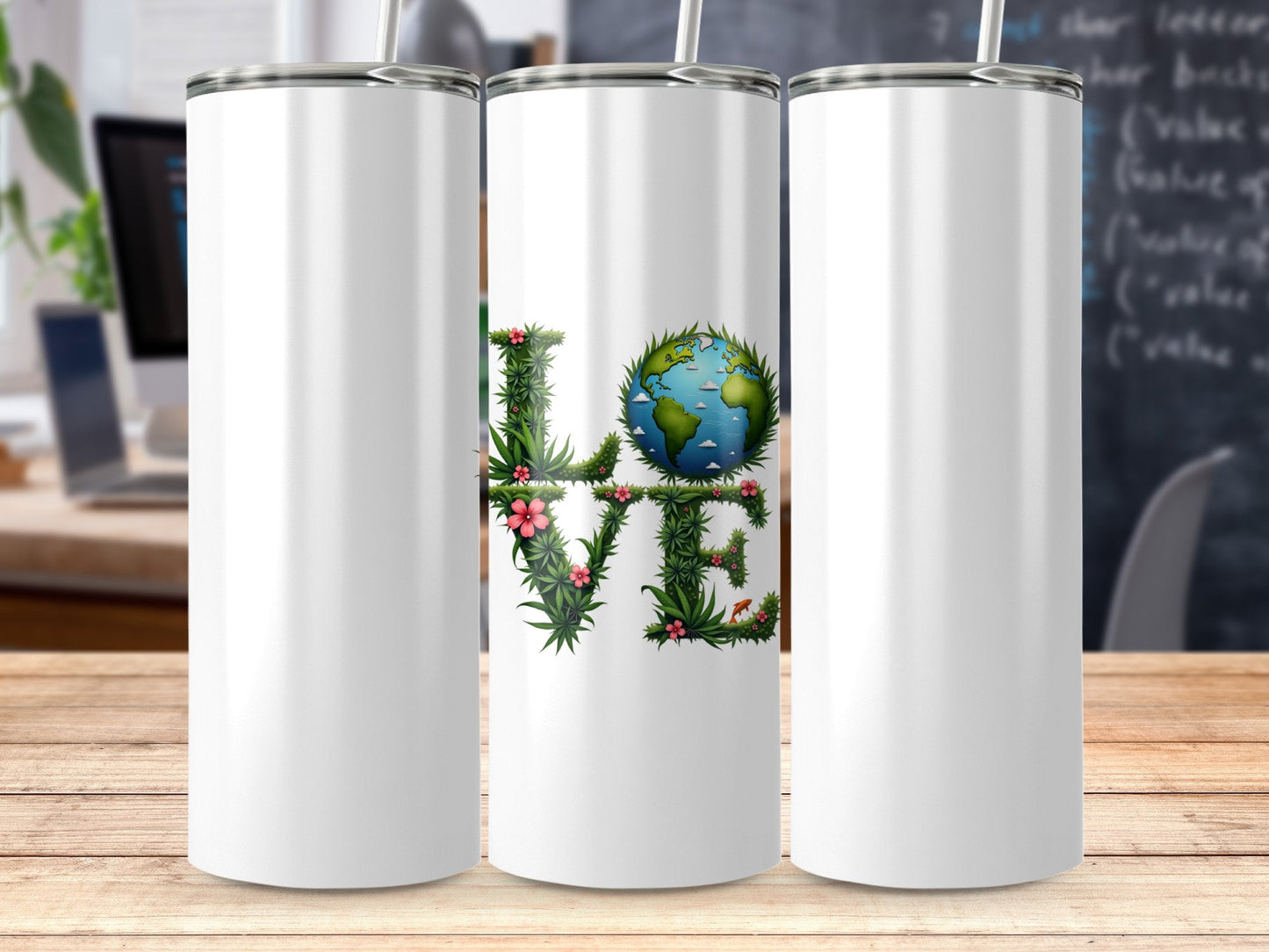 Love Earth Tumbler - CurtisJ Designs