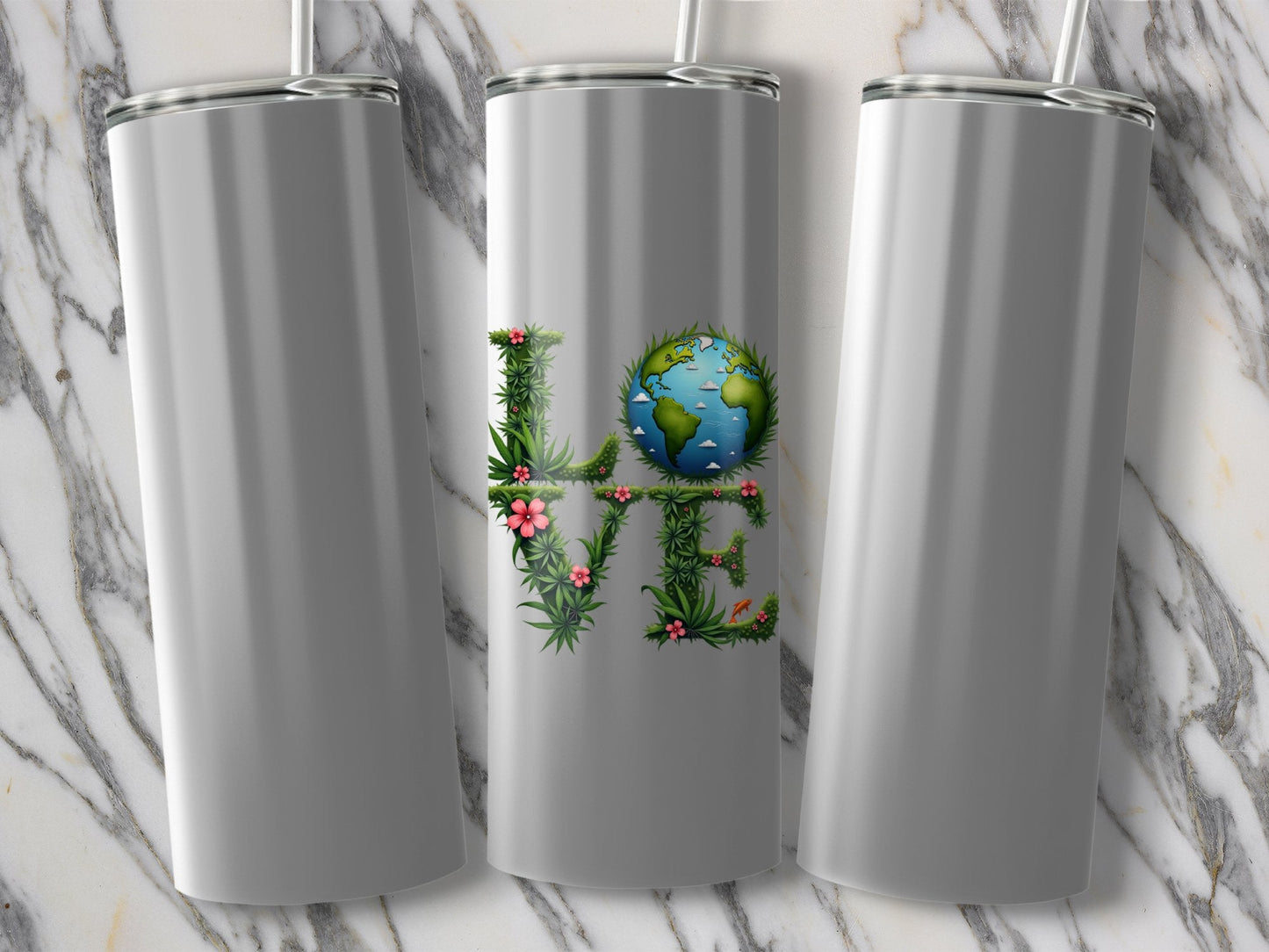 Love Earth Tumbler - CurtisJ Designs