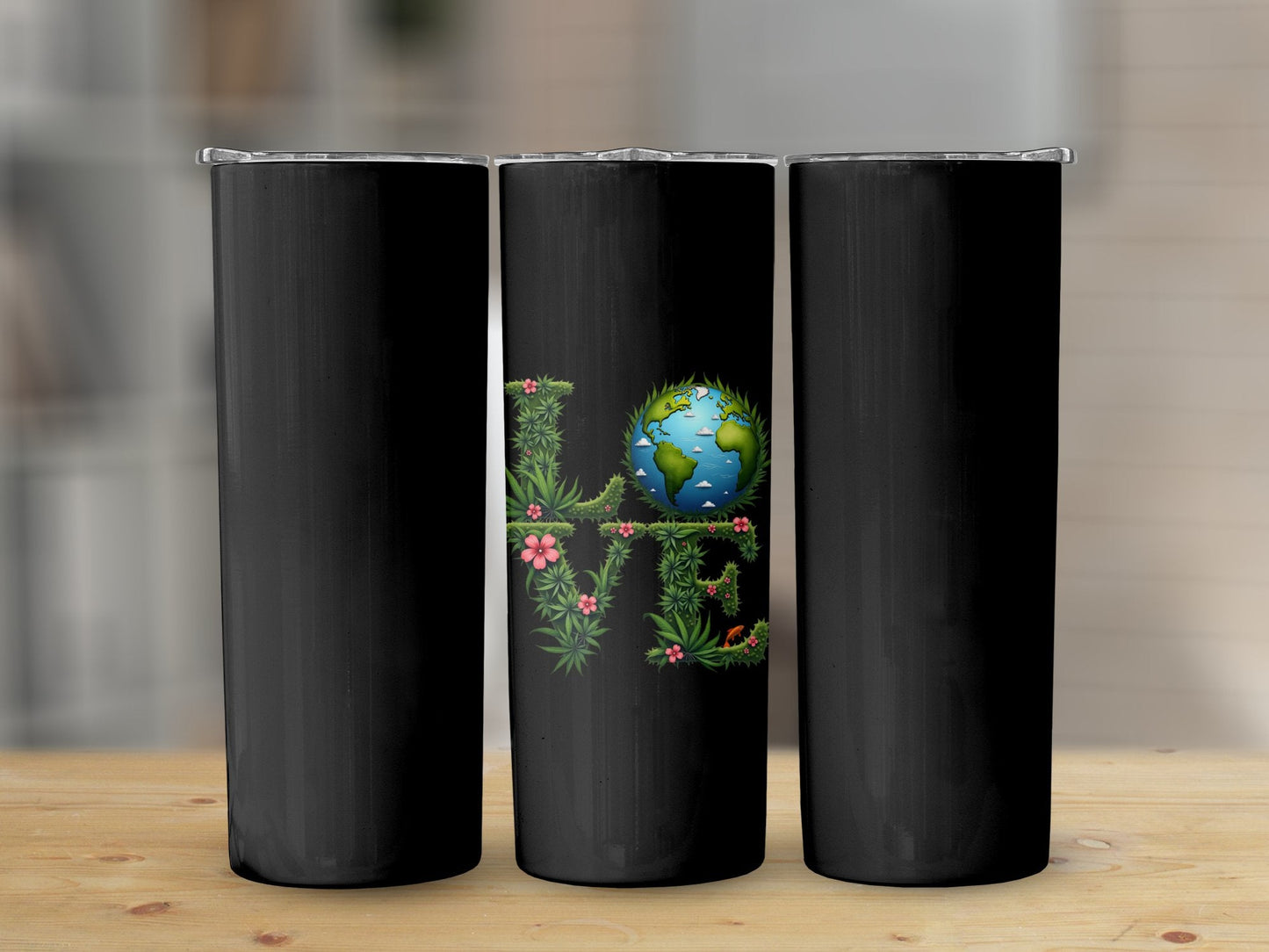 Love Earth Tumbler - CurtisJ Designs