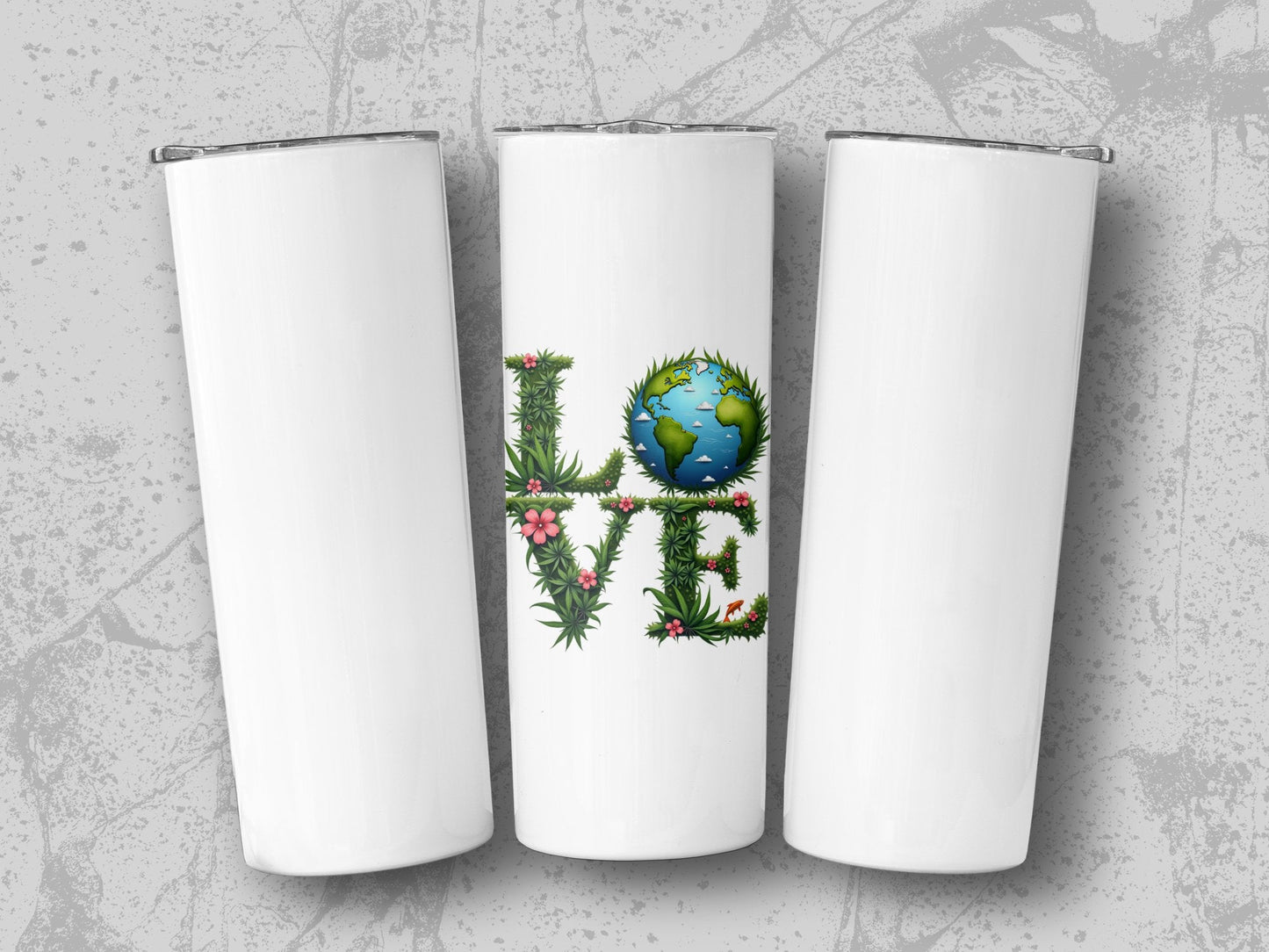 Love Earth Tumbler - CurtisJ Designs