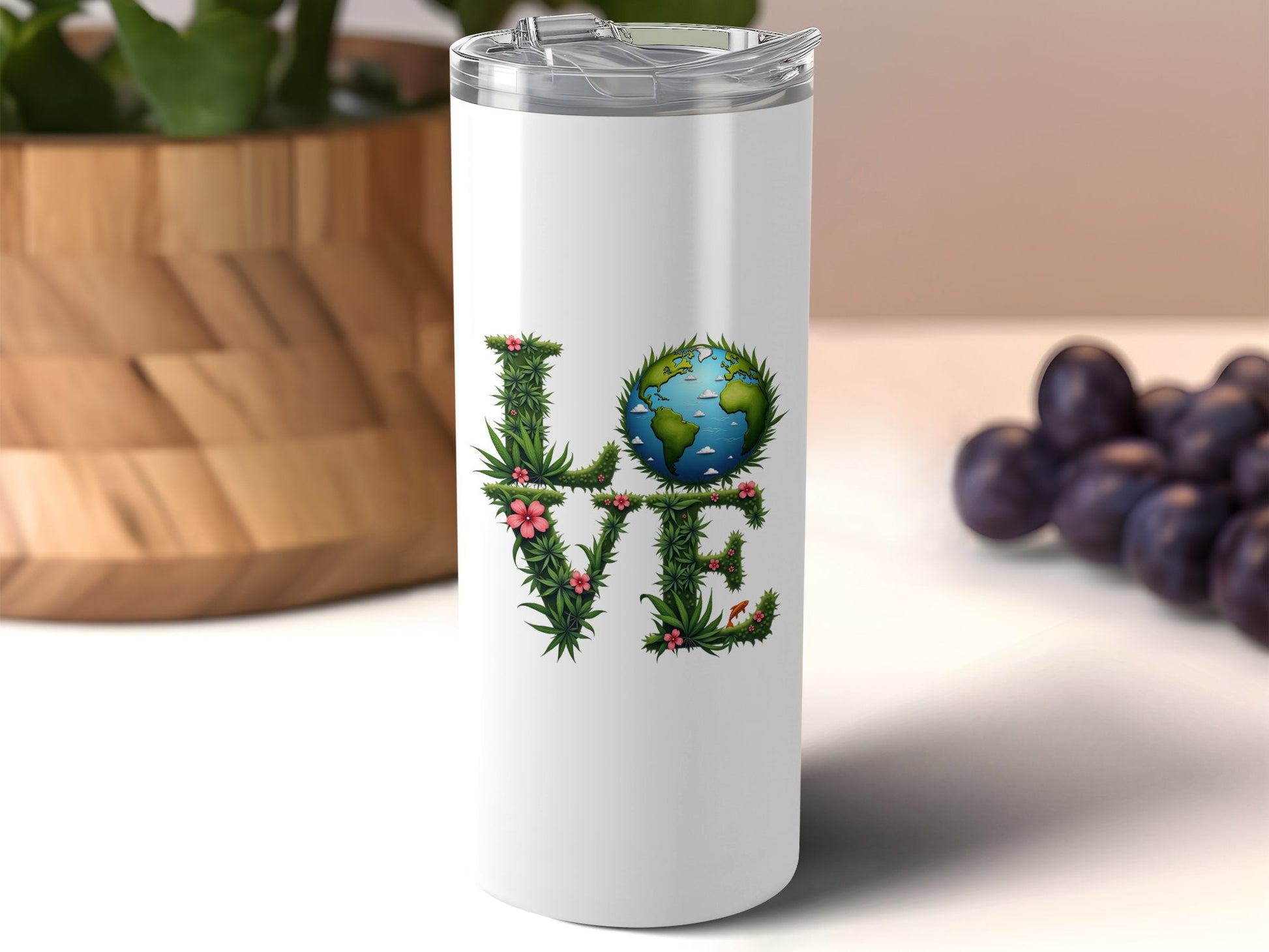 Love Earth Tumbler - CurtisJ Designs