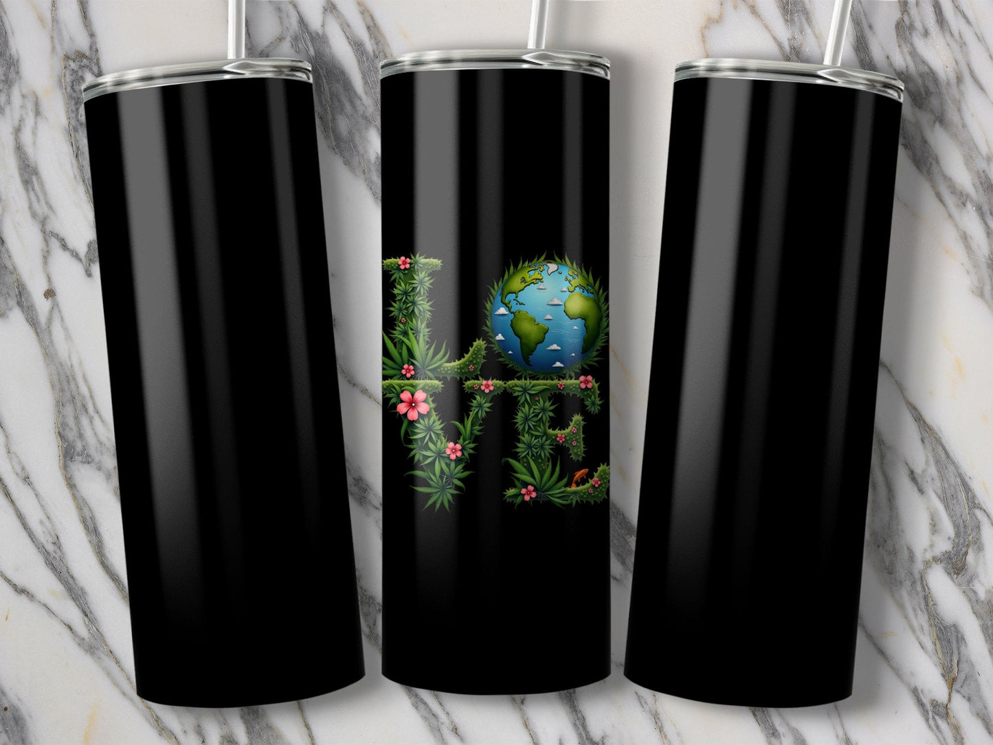 Love Earth Tumbler - CurtisJ Designs