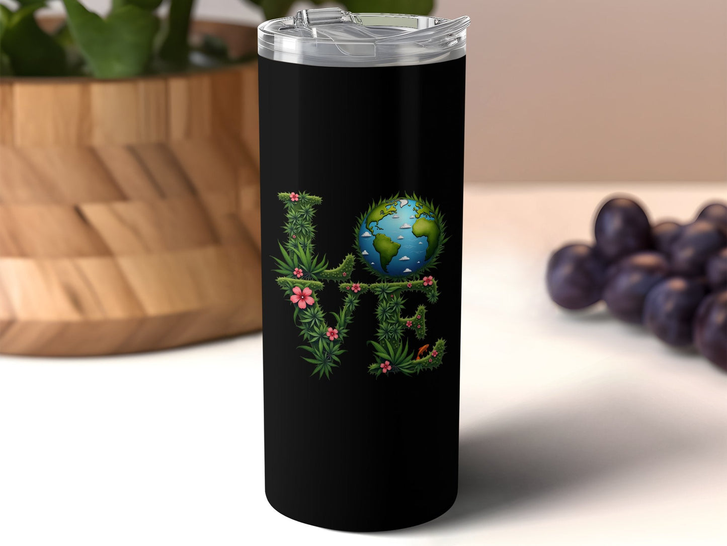 Love Earth Tumbler - CurtisJ Designs