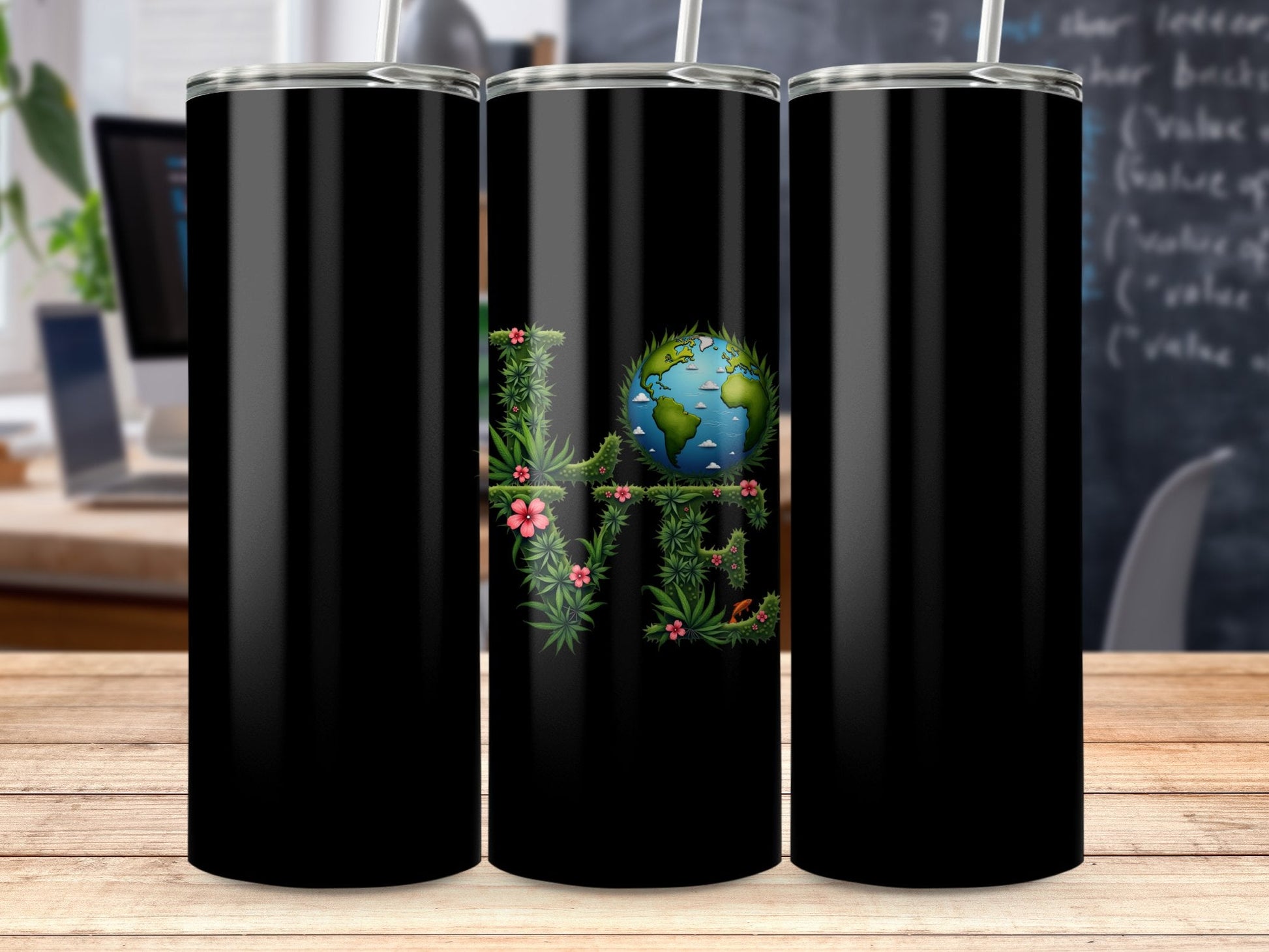 Love Earth Tumbler - CurtisJ Designs