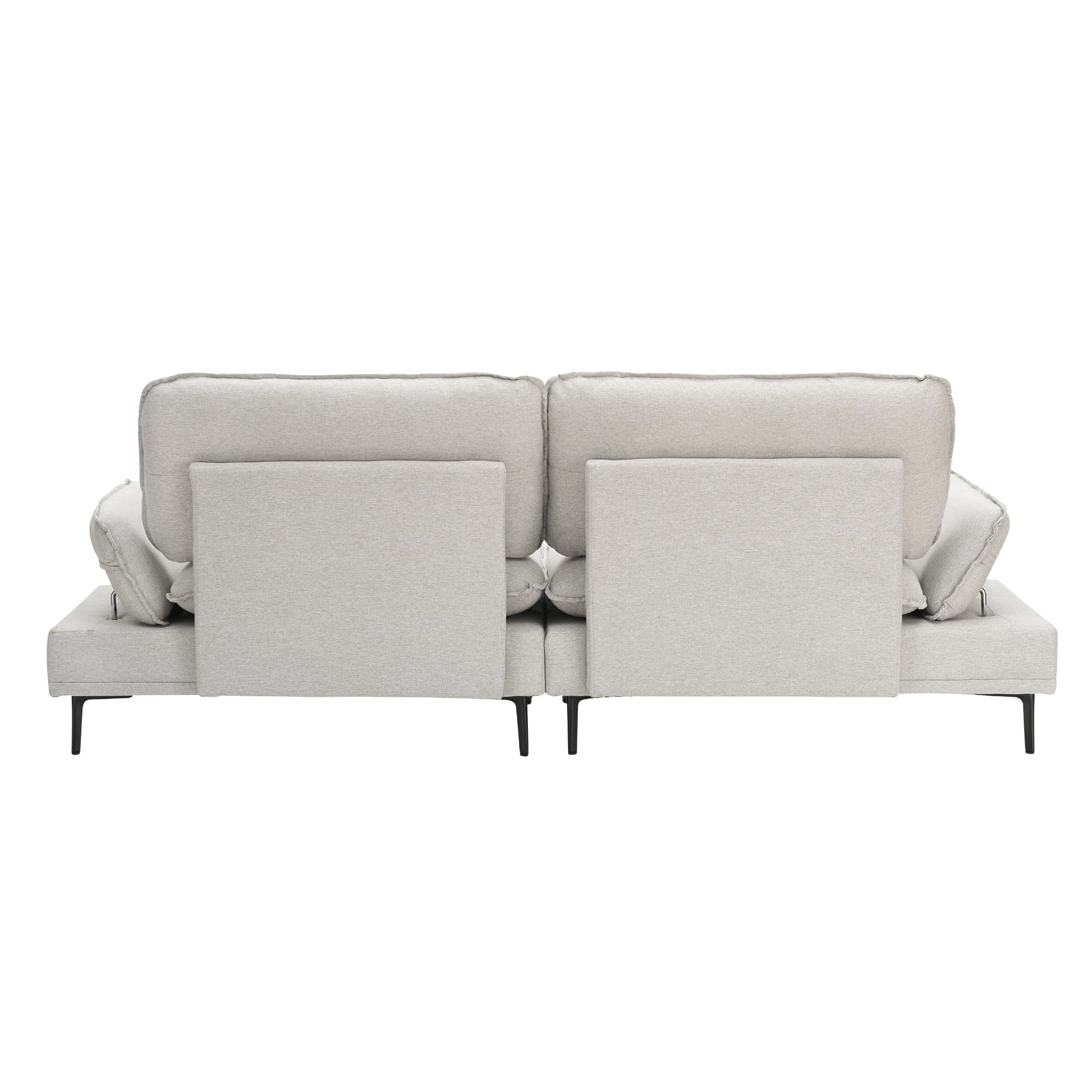 Luxurious 89 - Inch Wide Cotton and Linen Sofa - Light Grey | Perfect for Office, Apartment, and Living Room Decor - CurtisJ Designs