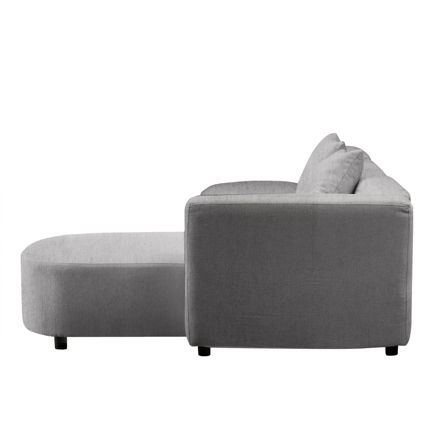 Luxury Modern Style Living Room Upholstery Sofa - Chenille Upholstery, Solid Wood Frame - CurtisJ Designs