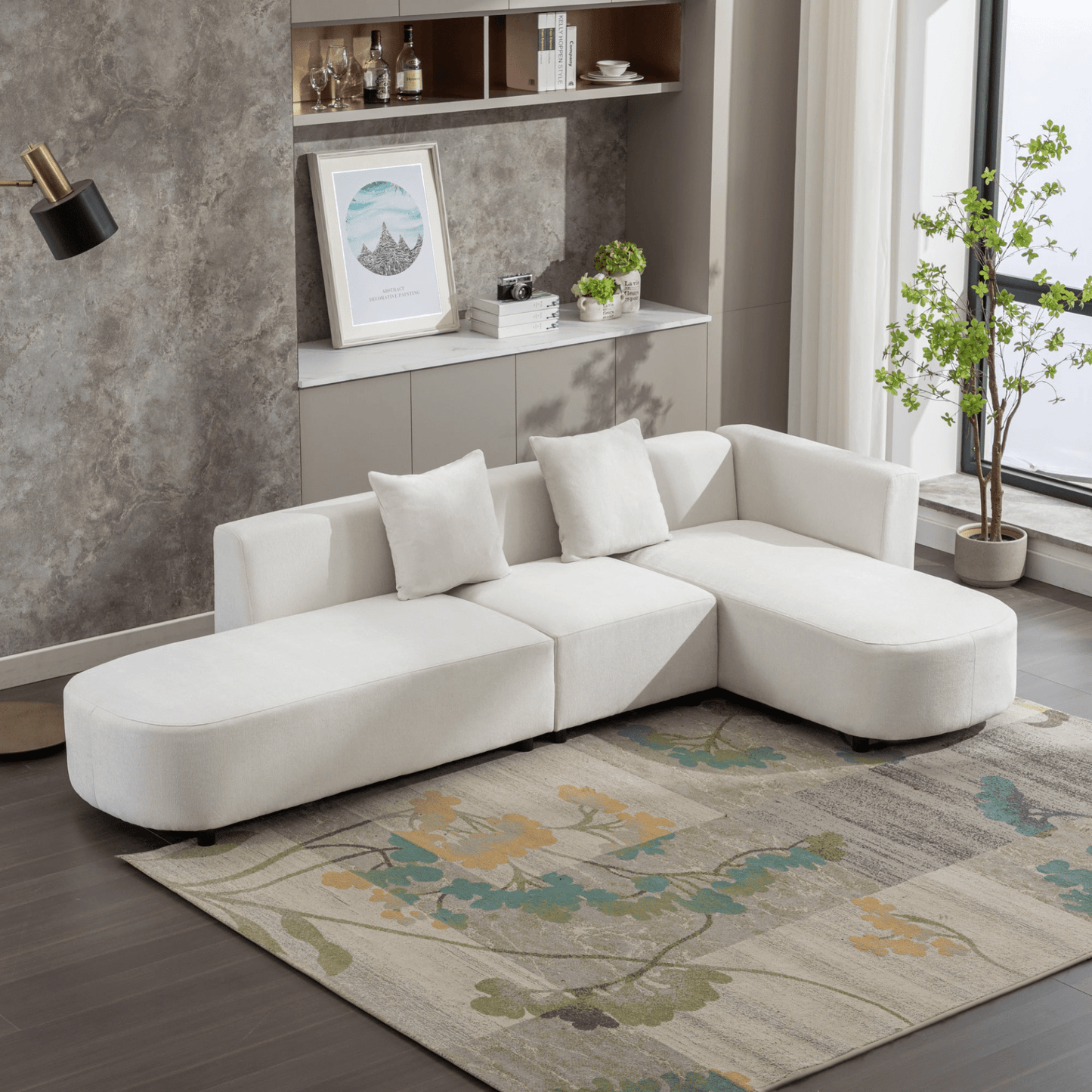 Luxury Modern Upholstery Sofa - Comfortable & Elegant Living Room Design - CurtisJ Designs