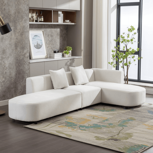 Luxury Modern Upholstery Sofa - Comfortable & Elegant Living Room Design - CurtisJ Designs