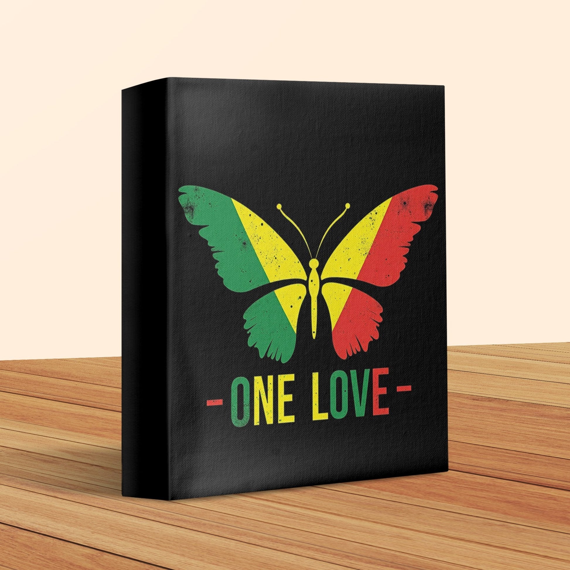 One Love Butterfly Art Canvas - CurtisJ Designs