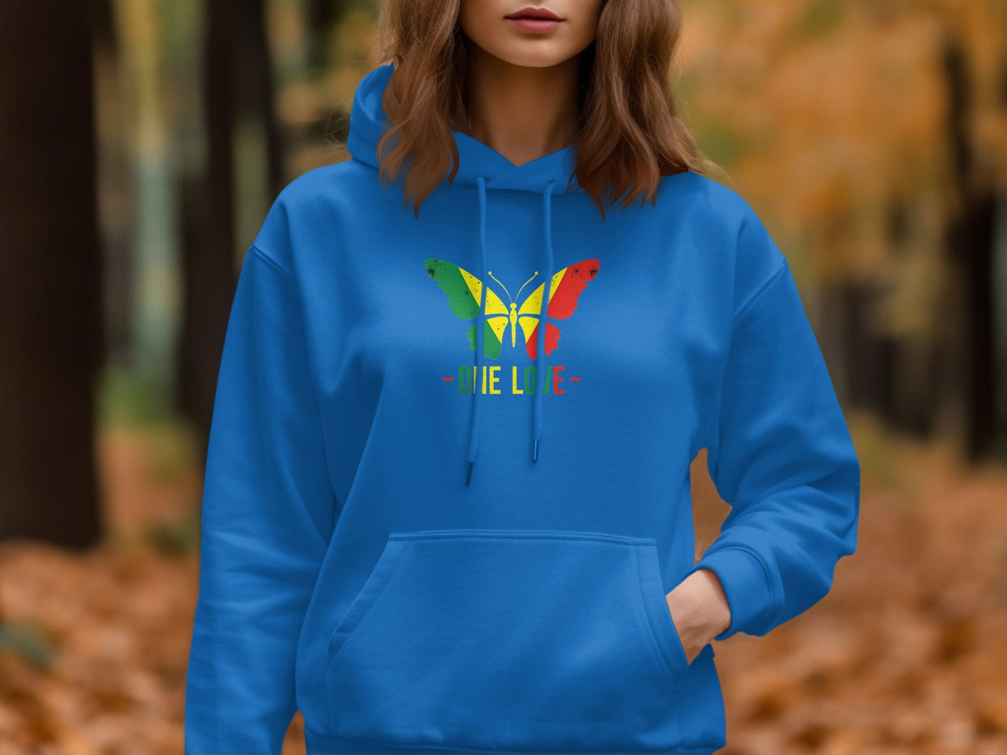 One Love Butterfly Hoodie - CurtisJ Designs