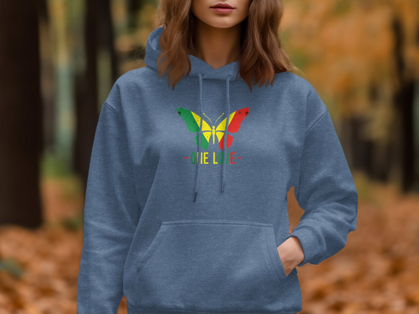 One Love Butterfly Hoodie - CurtisJ Designs