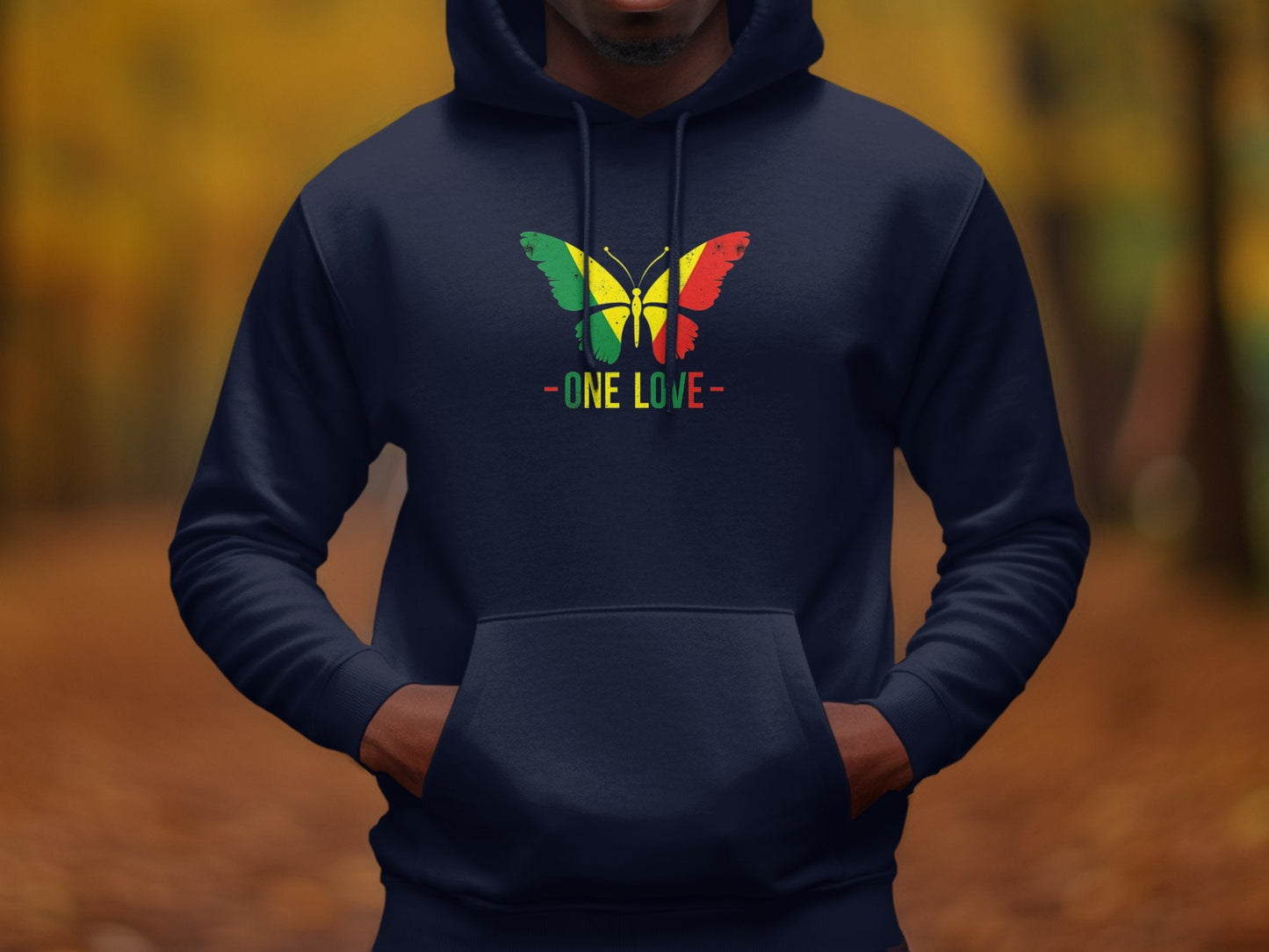 One Love Butterfly Hoodie - CurtisJ Designs