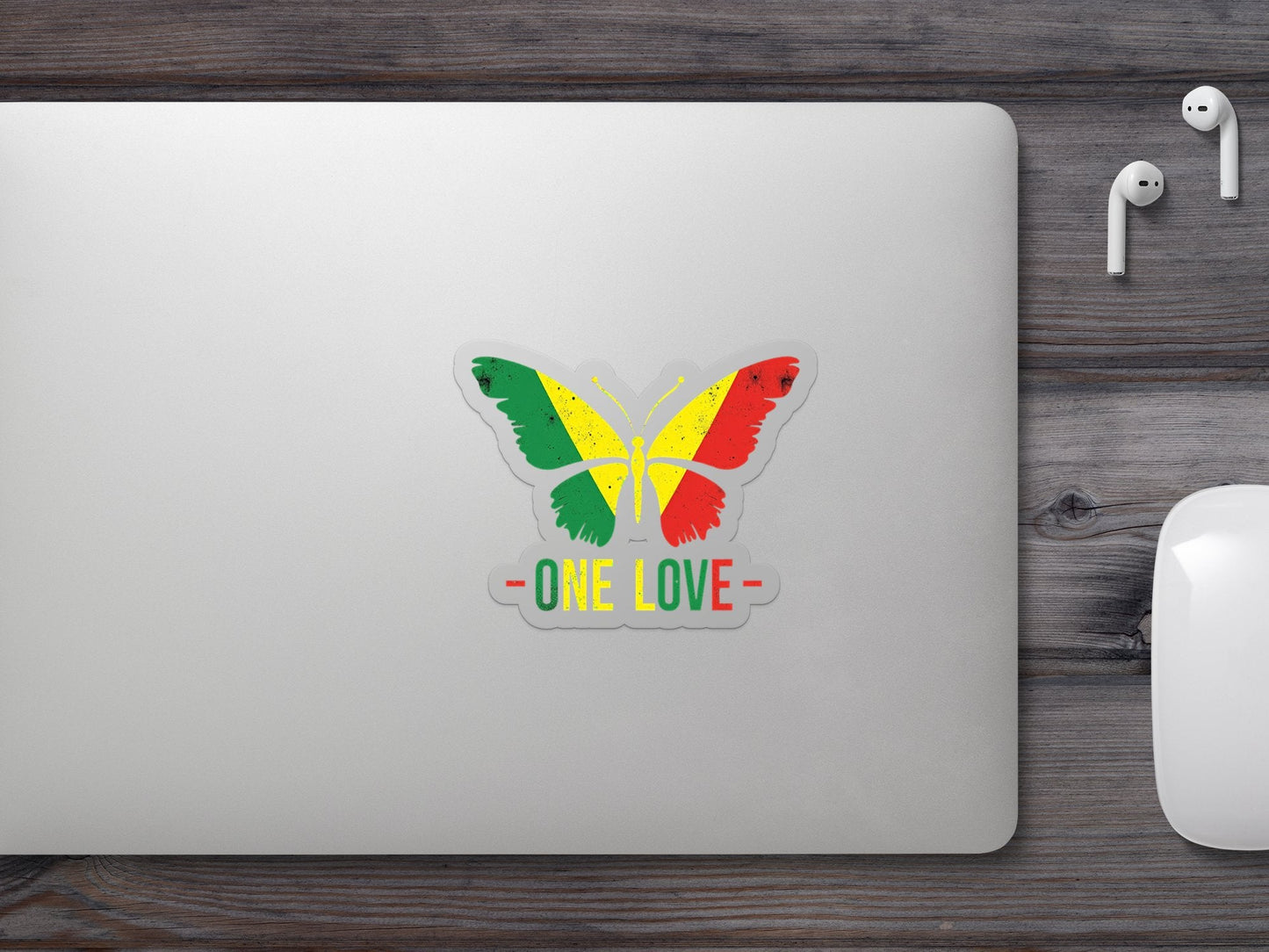 One Love Butterfly Stickers - CurtisJ Designs