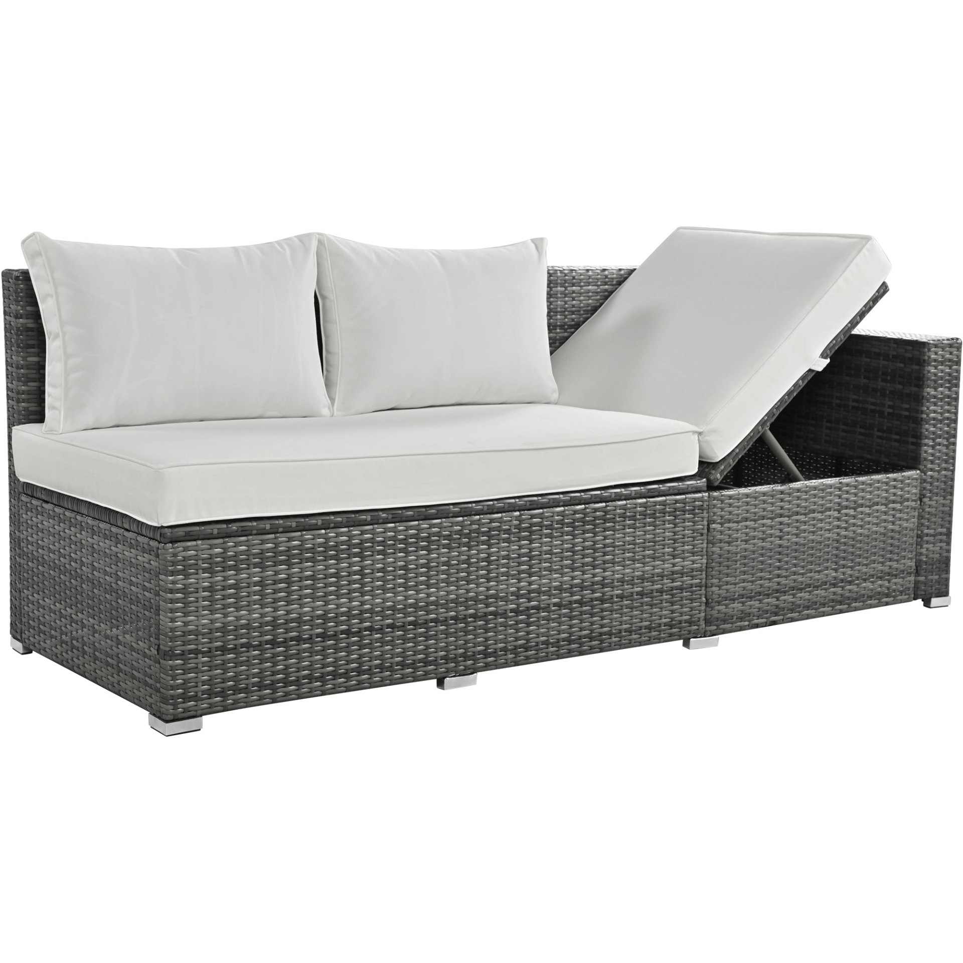 Outdoor 6 - Piece All Weather PE Rattan Sofa Set – Premium Garden Patio Wicker Sectional Furniture - CurtisJ Designs