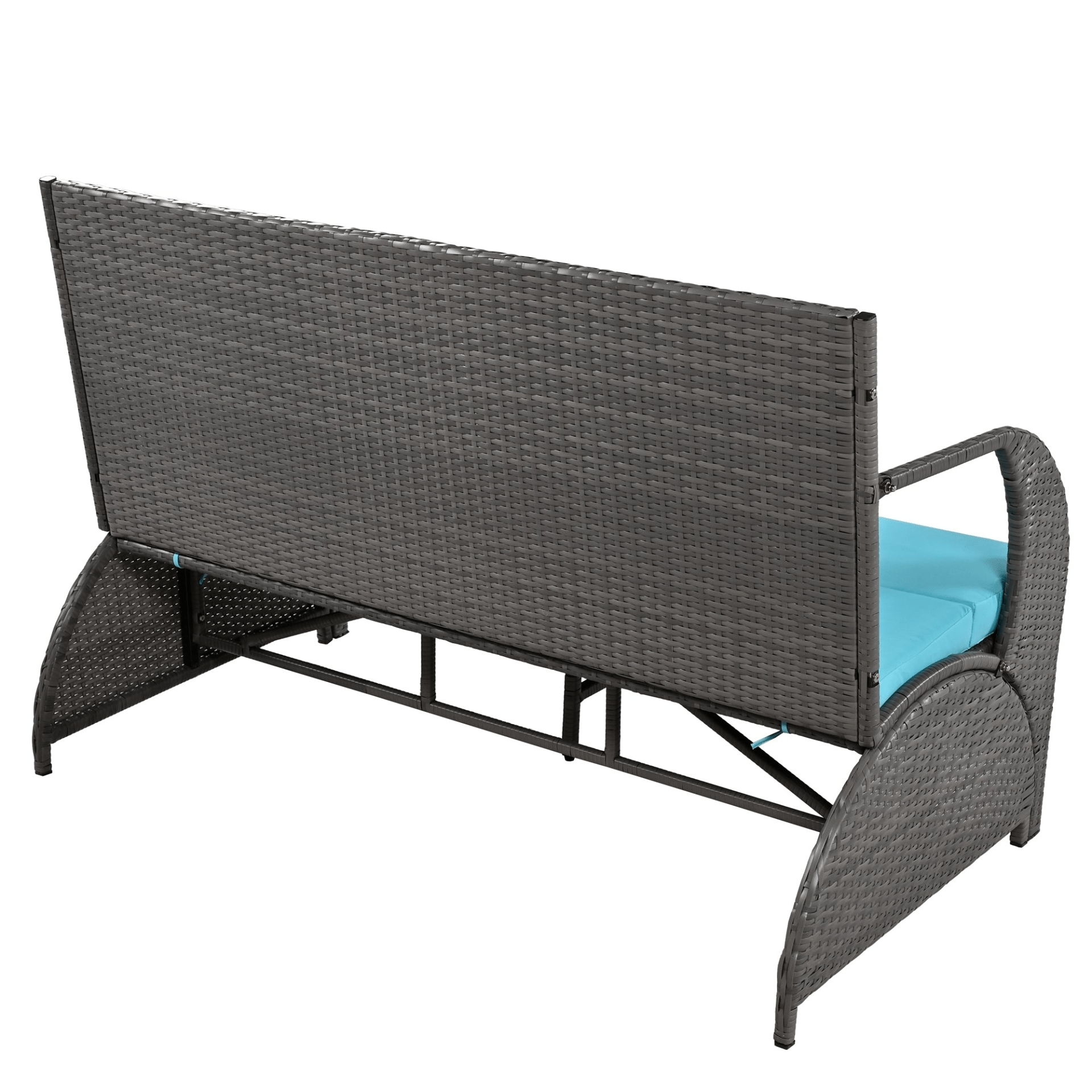 Premium Outdoor Loveseat, Convertible to Four Seats and a Table - Perfect for Gardens and Lawns - CurtisJ Designs