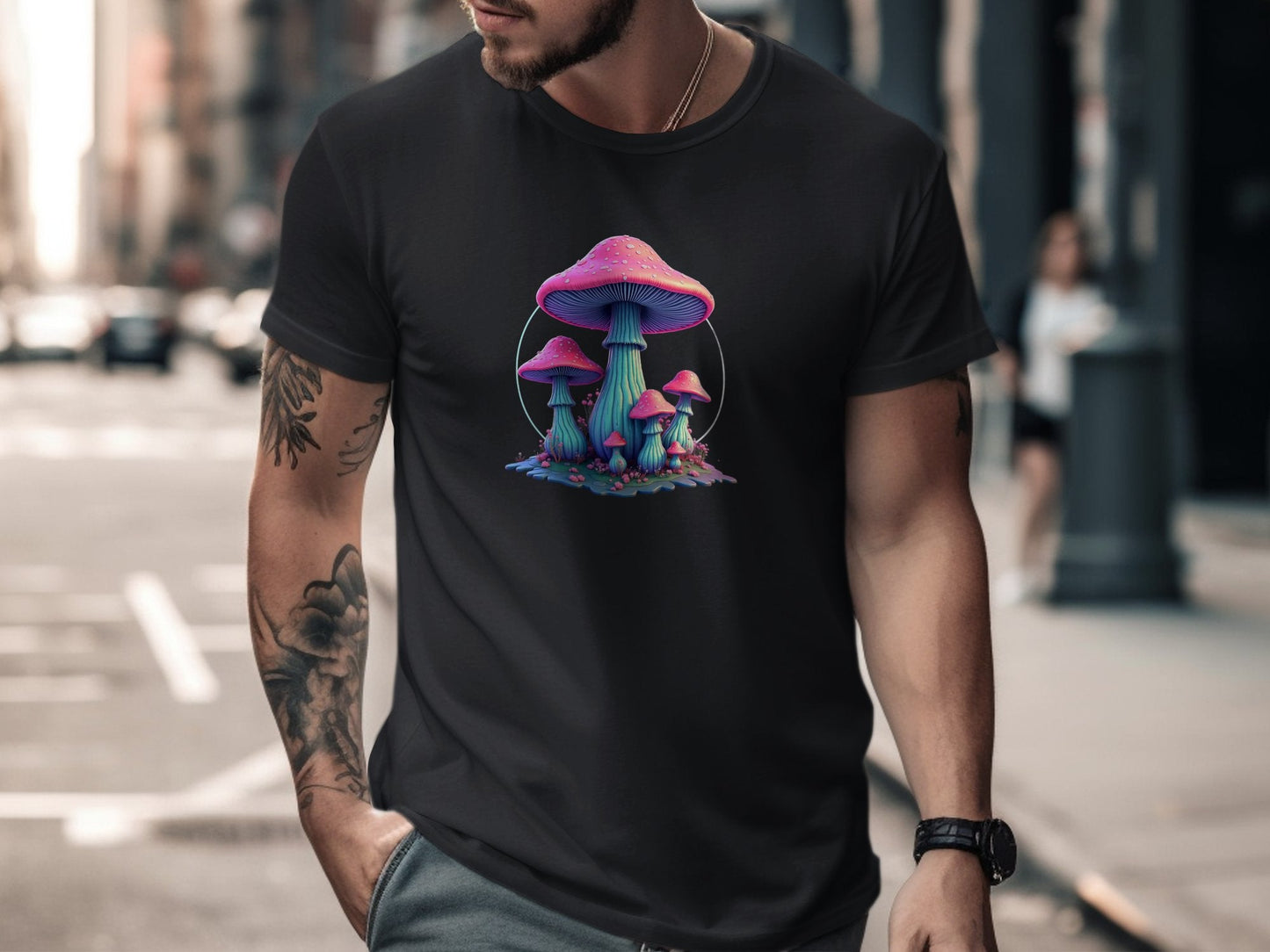 Psychedelic Fungi Tee - CurtisJ Designs