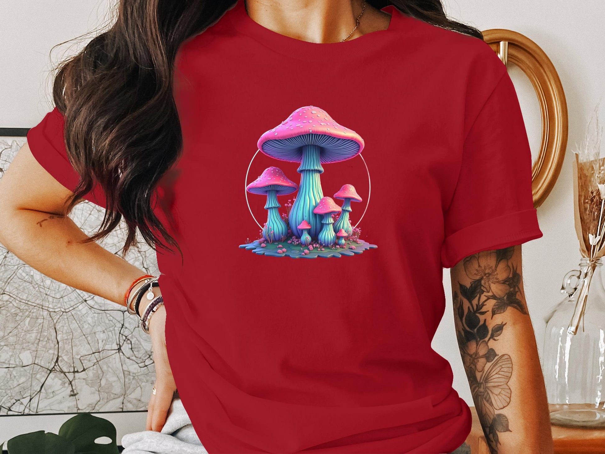 Psychedelic Fungi Tee - CurtisJ Designs