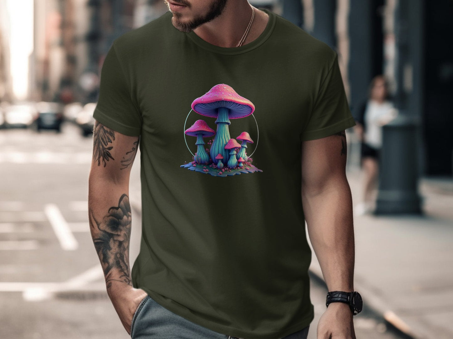 Psychedelic Fungi Tee - CurtisJ Designs