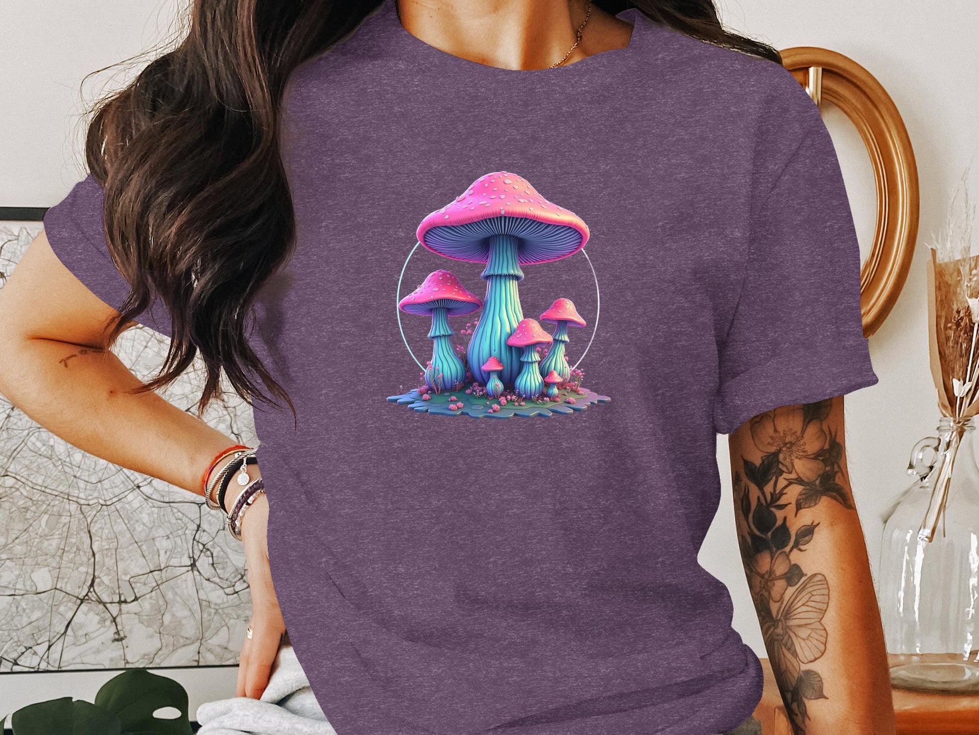 Psychedelic Fungi Tee - CurtisJ Designs