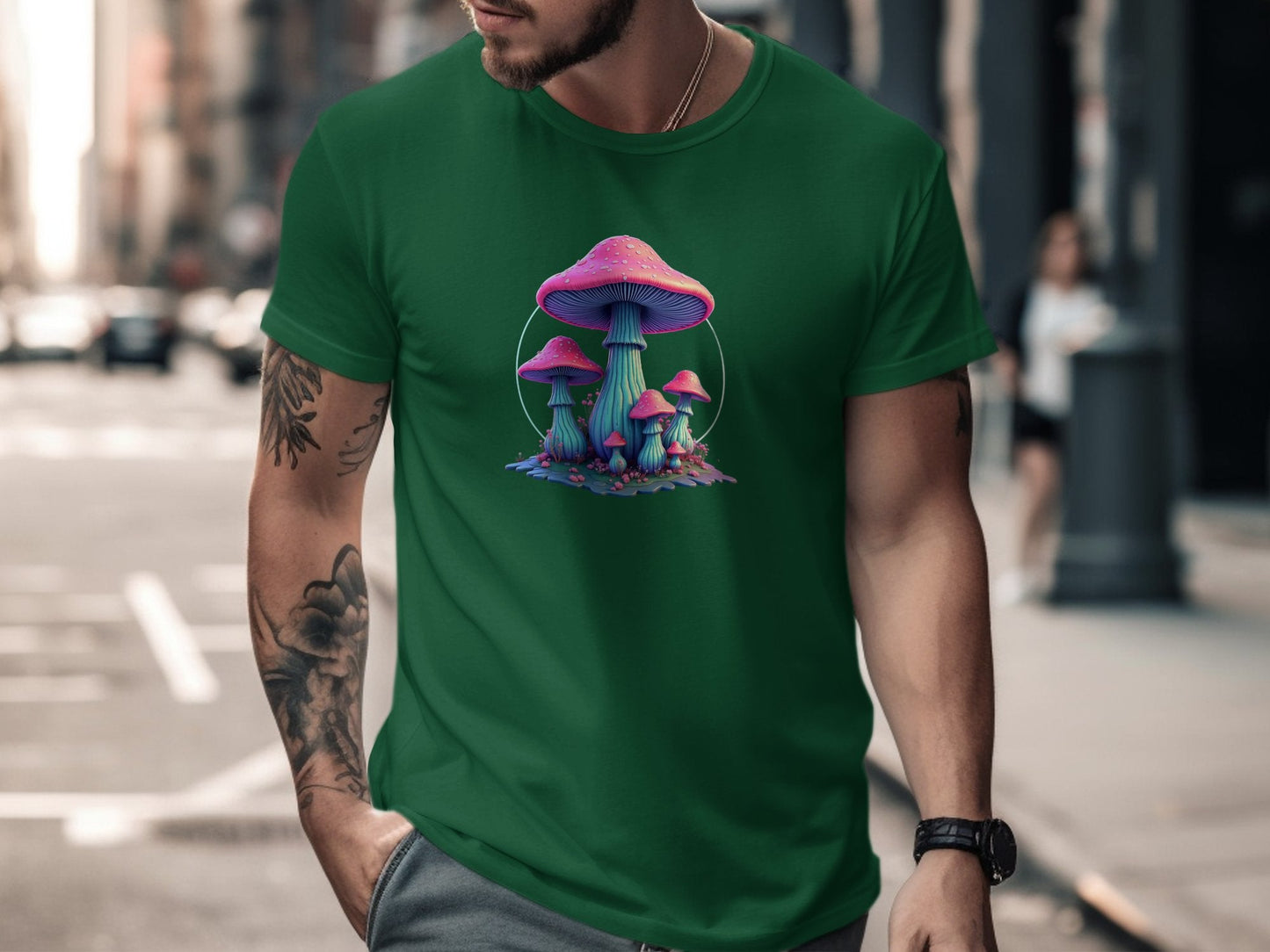 Psychedelic Fungi Tee - CurtisJ Designs