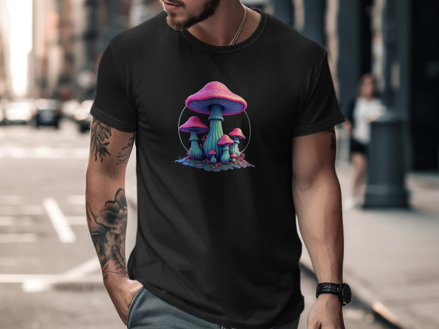 Psychedelic Fungi Tee - CurtisJ Designs