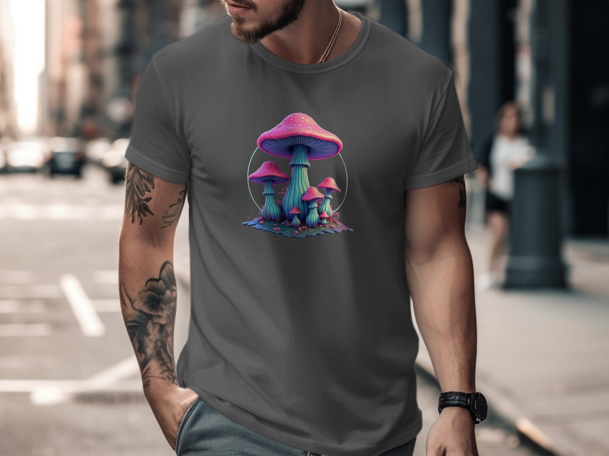 Psychedelic Fungi Tee - CurtisJ Designs