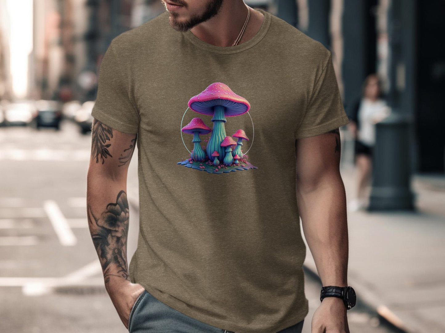 Psychedelic Fungi Tee - CurtisJ Designs