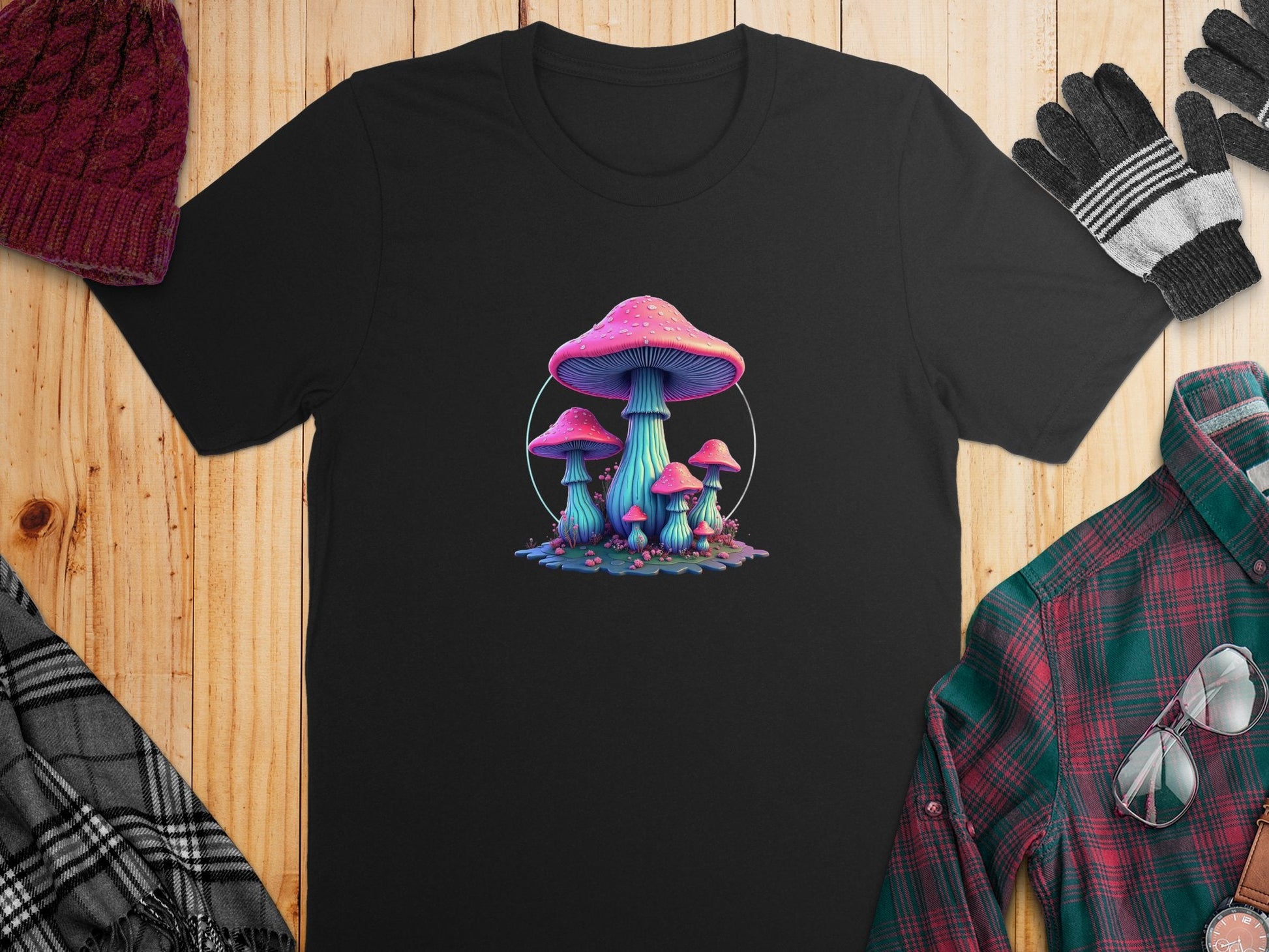 Psychedelic Fungi Tee - CurtisJ Designs