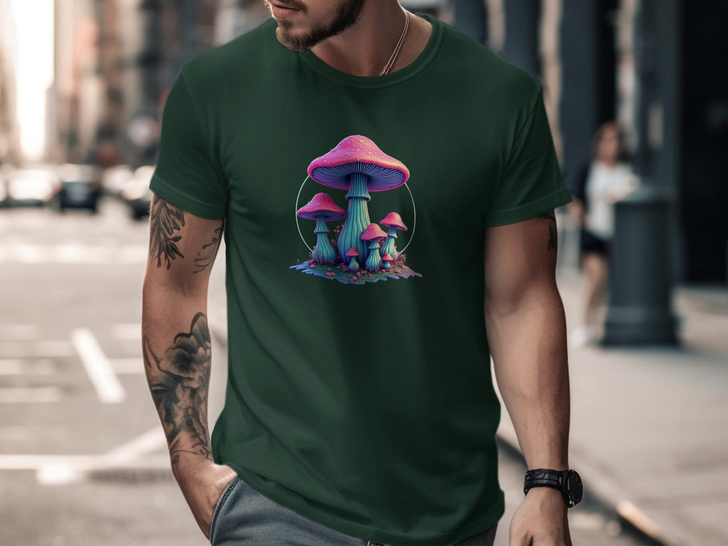 Psychedelic Fungi Tee - CurtisJ Designs