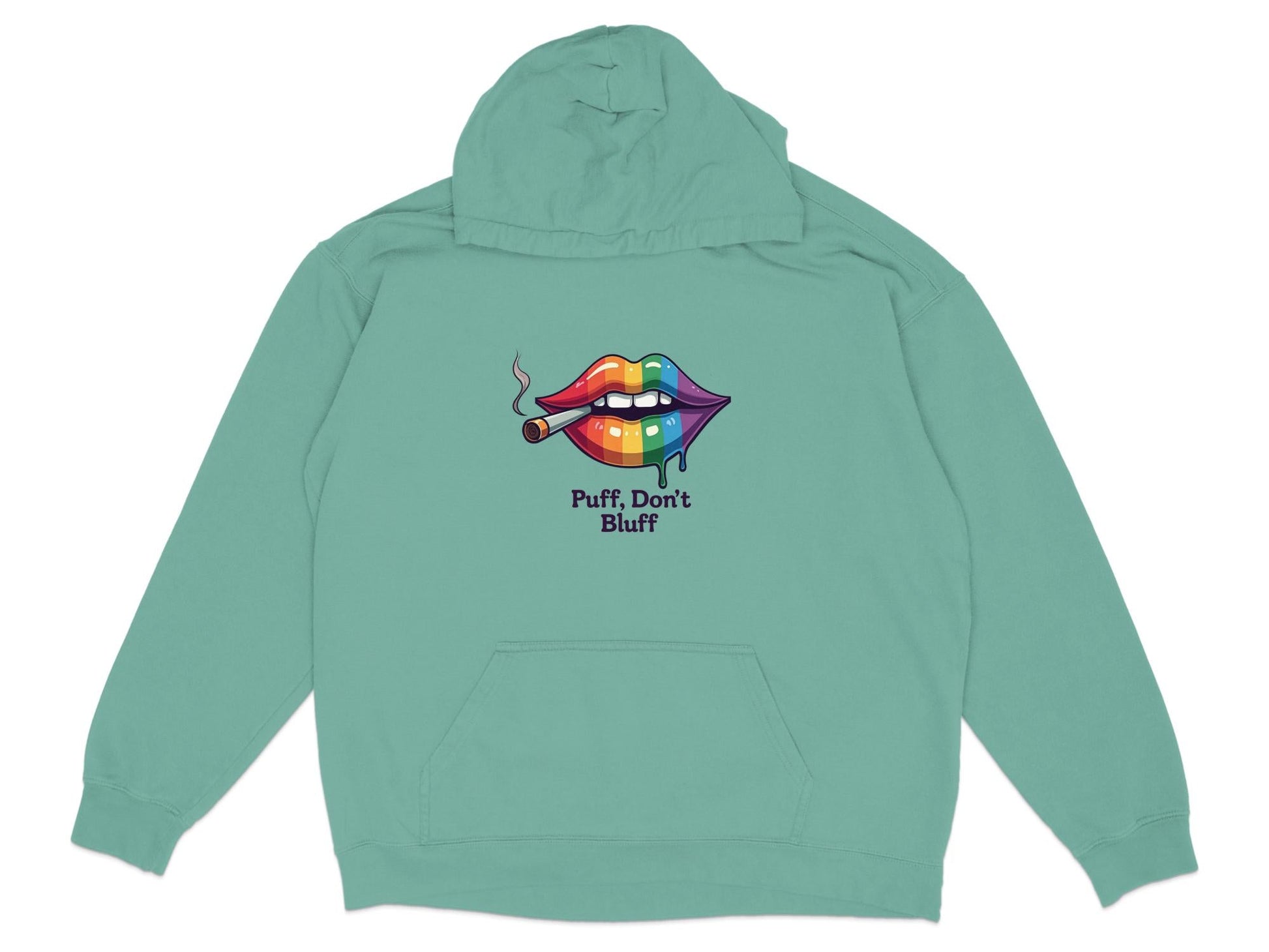 Puff Don't Bluff Hoodie - CurtisJ Designs