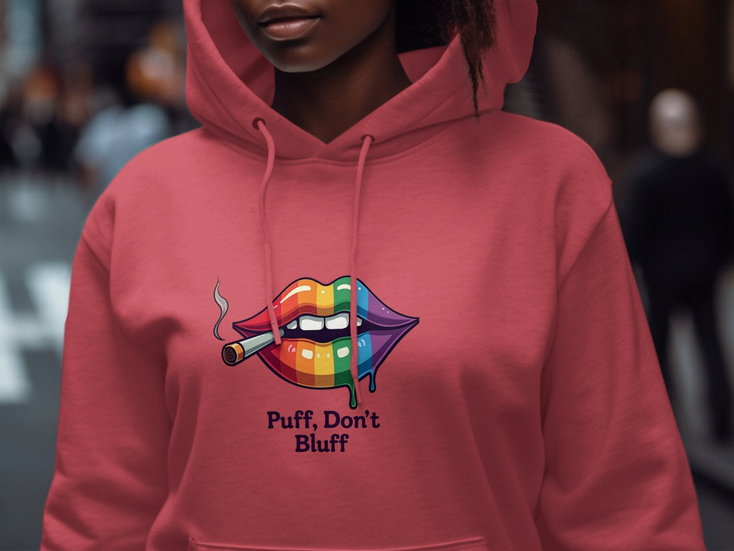 Puff Don't Bluff Hoodie - CurtisJ Designs