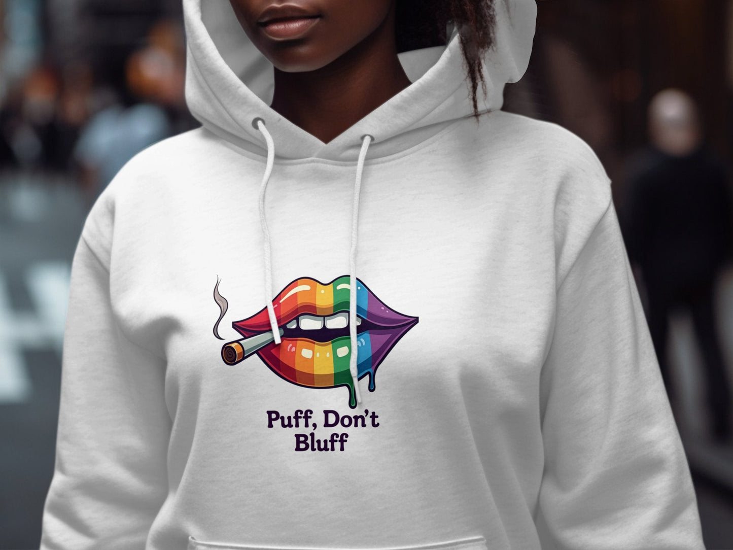 Puff Don't Bluff Hoodie - CurtisJ Designs