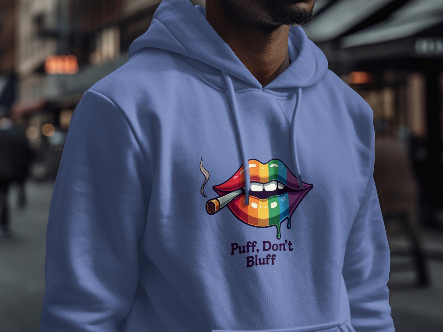 Puff Don't Bluff Hoodie - CurtisJ Designs