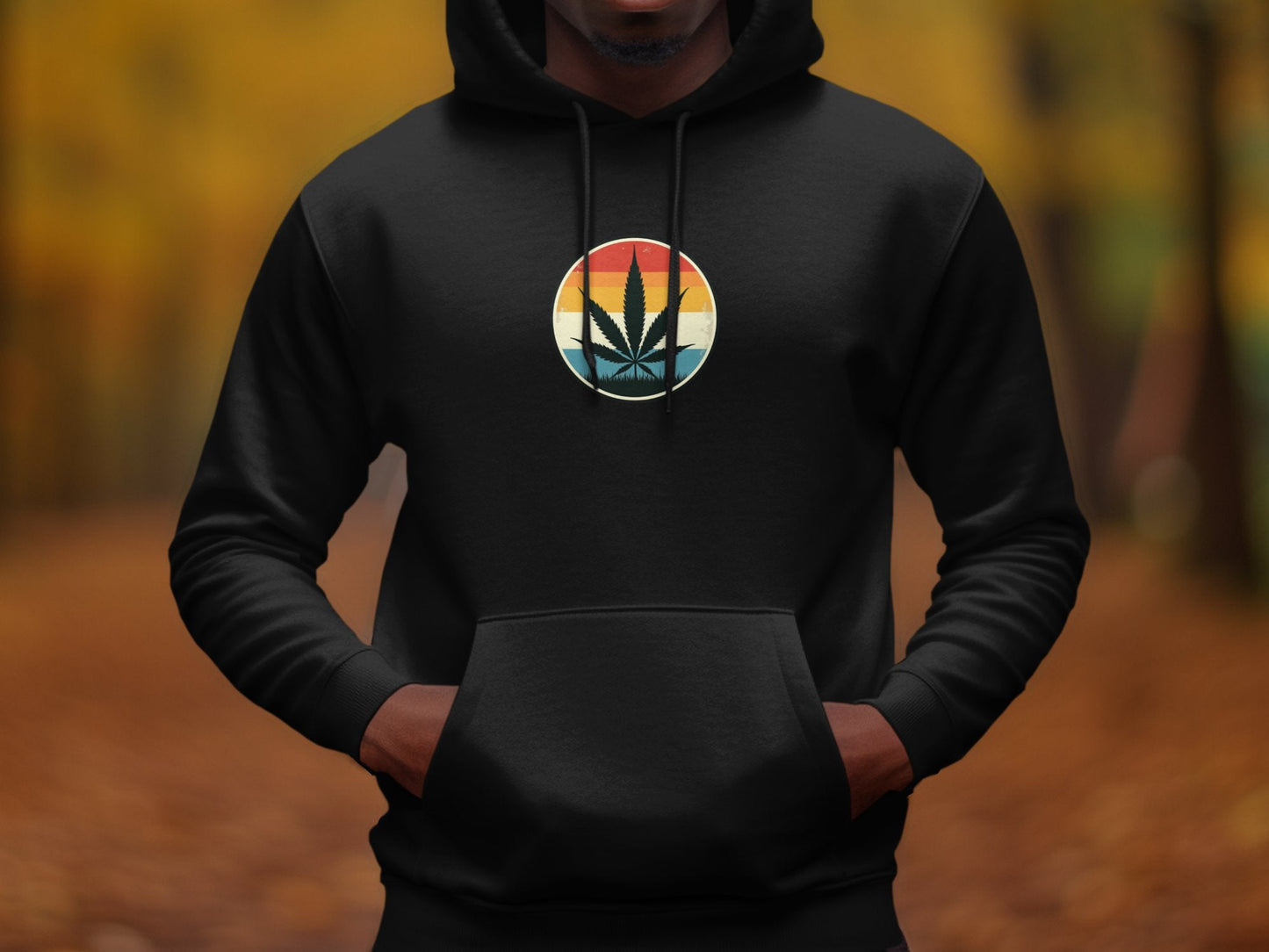 Retro Cannabis Hoodie - CurtisJ Designs