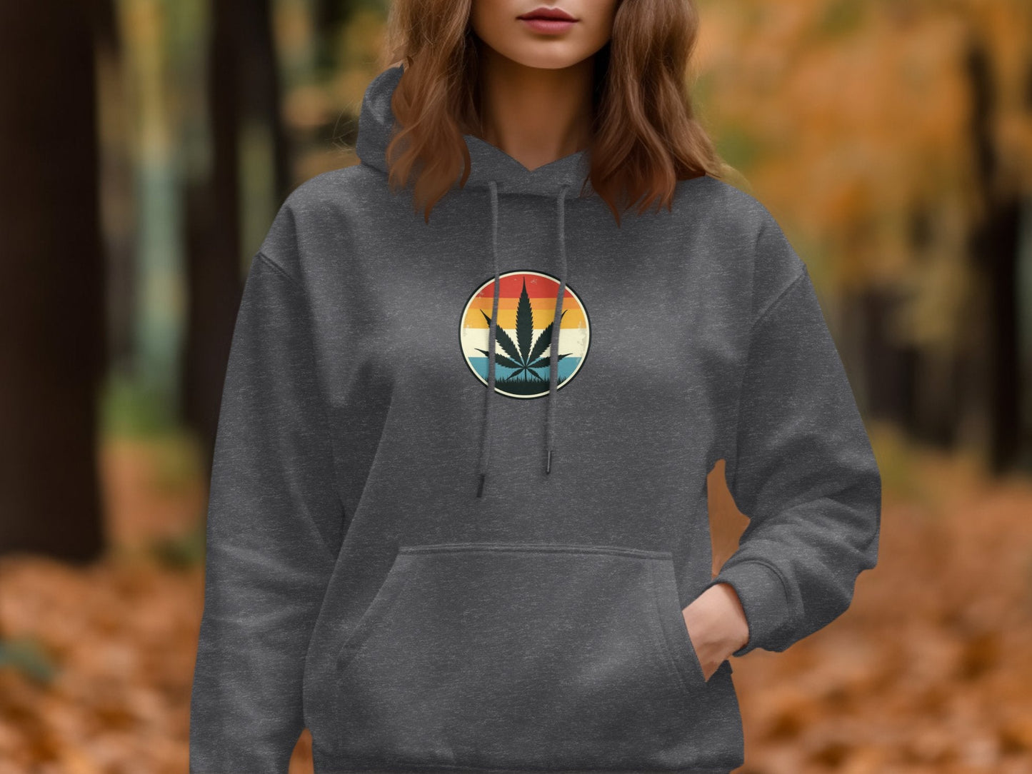 Retro Cannabis Hoodie - CurtisJ Designs