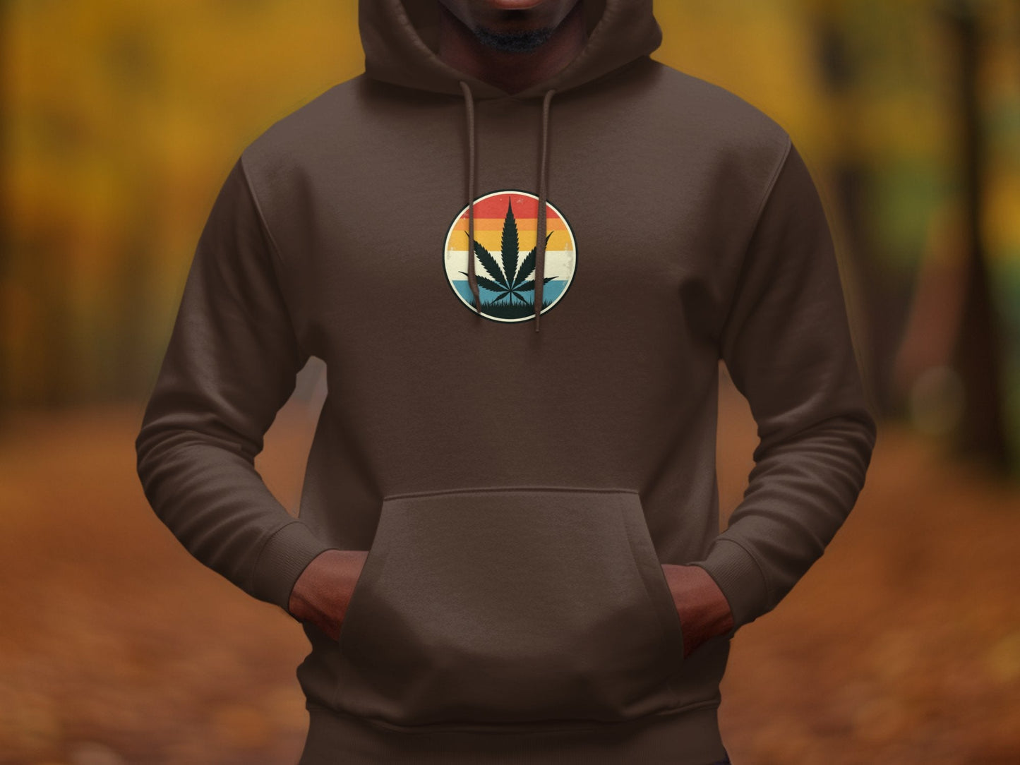 Retro Cannabis Hoodie - CurtisJ Designs