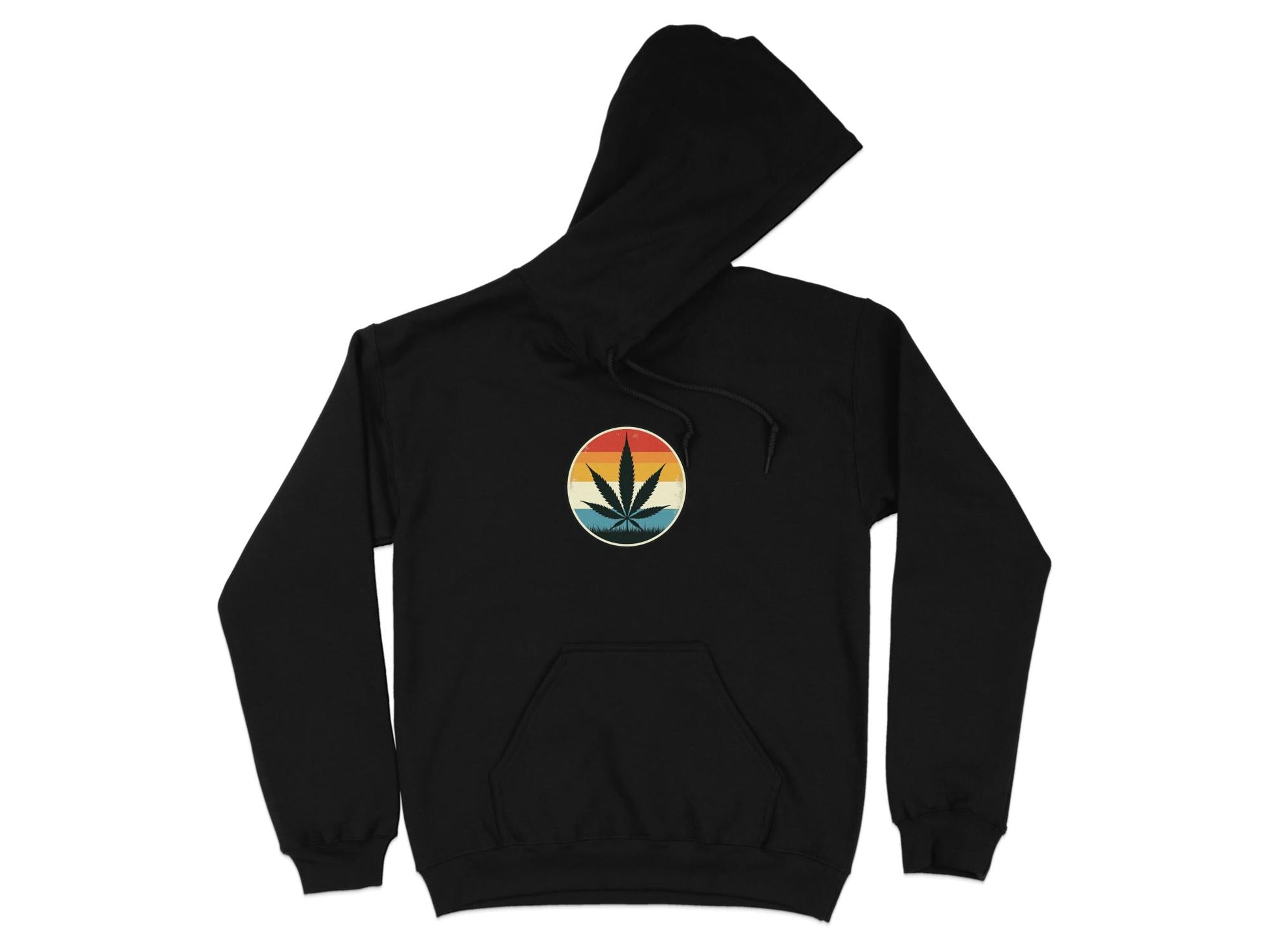 Retro Cannabis Hoodie - CurtisJ Designs