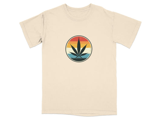 Retro Cannabis Tee - CurtisJ Designs