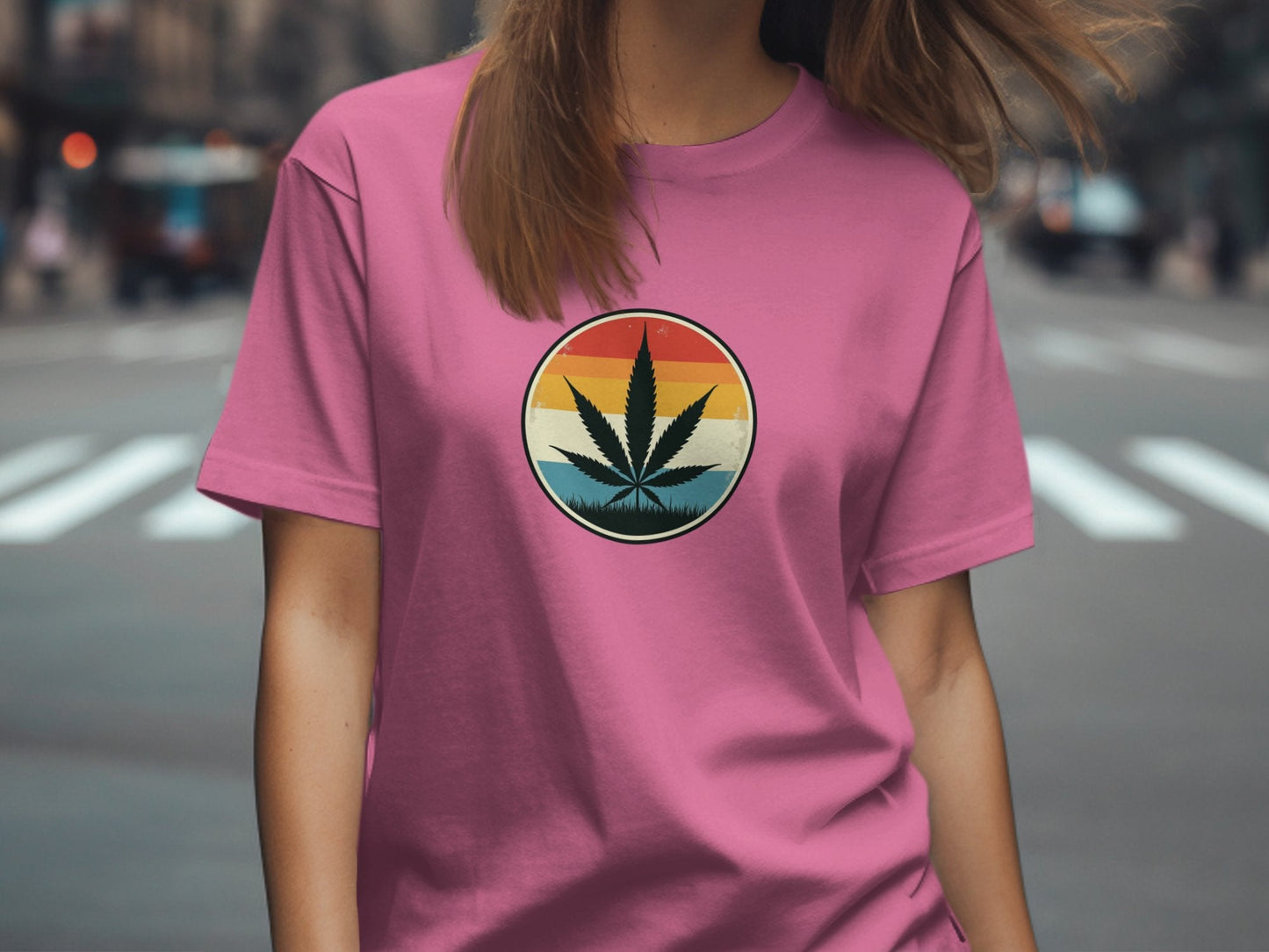 Retro Cannabis Tee - CurtisJ Designs